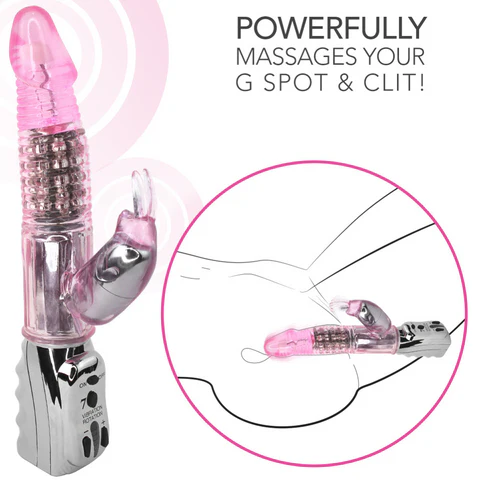 powerfully massages your g-spot & clit! 