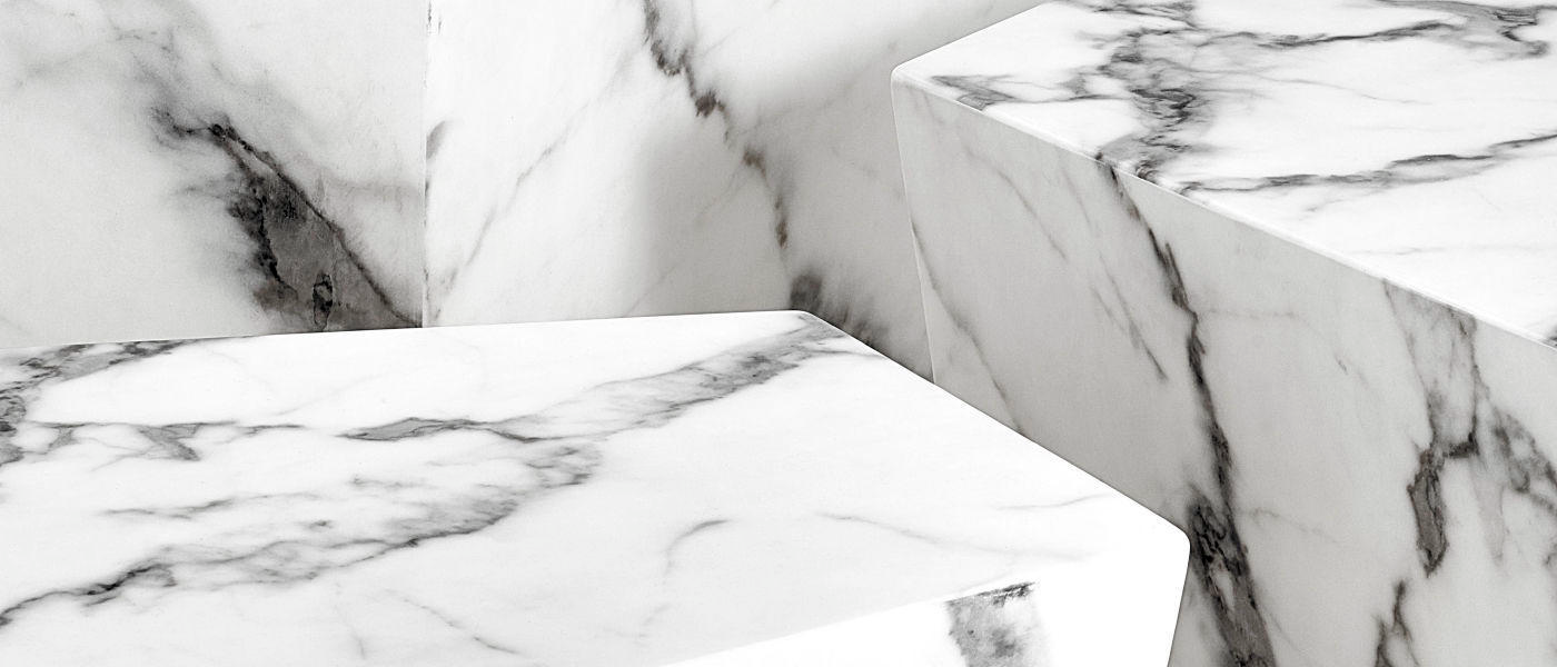 Faux marble detail