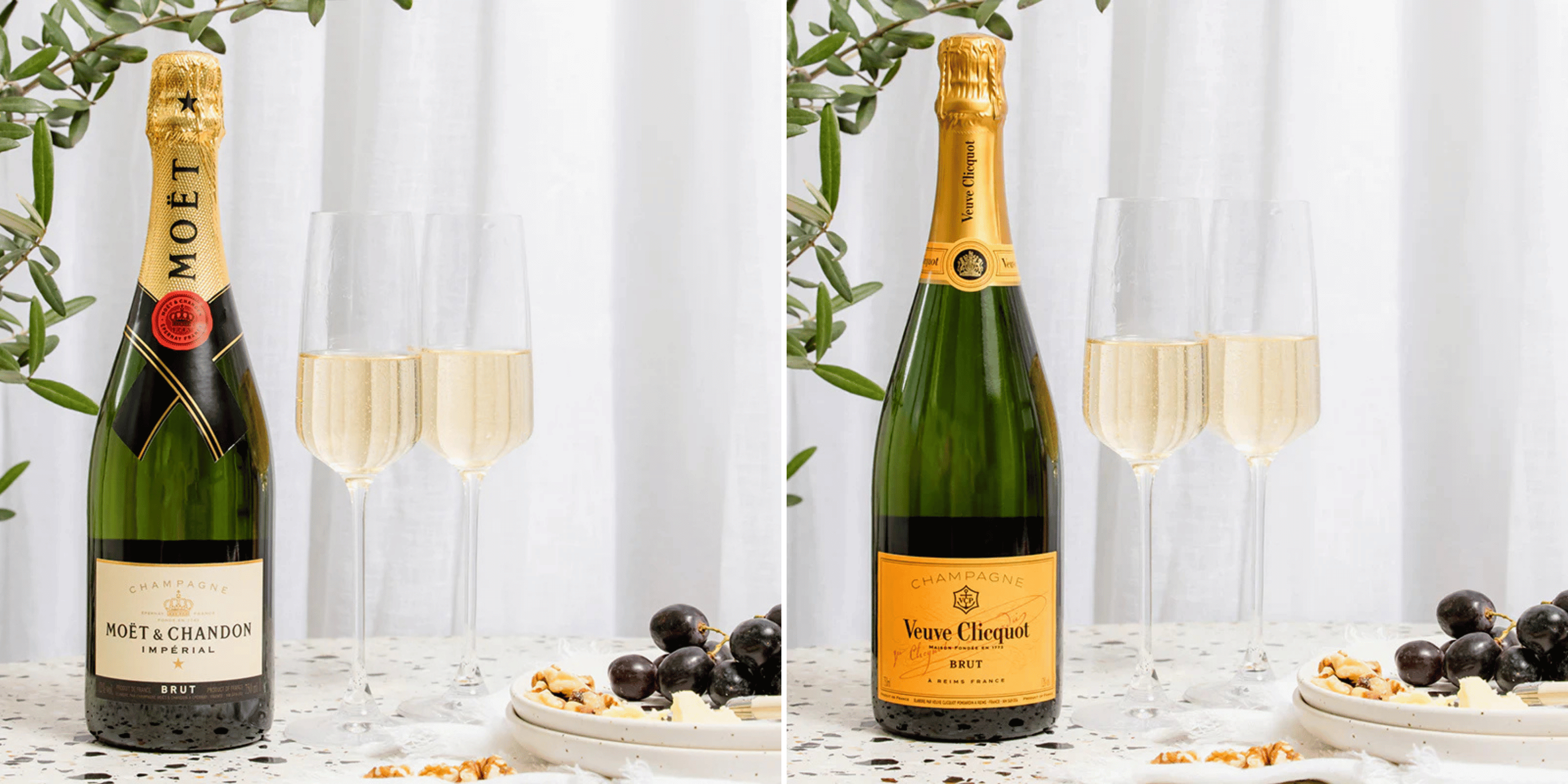 Moet & Chandon and Veuve Clicquot Hamper