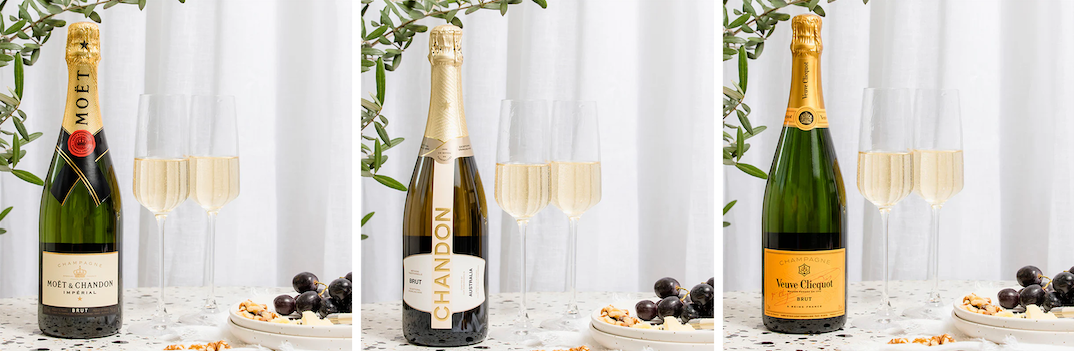 christmas champagne & sparkling