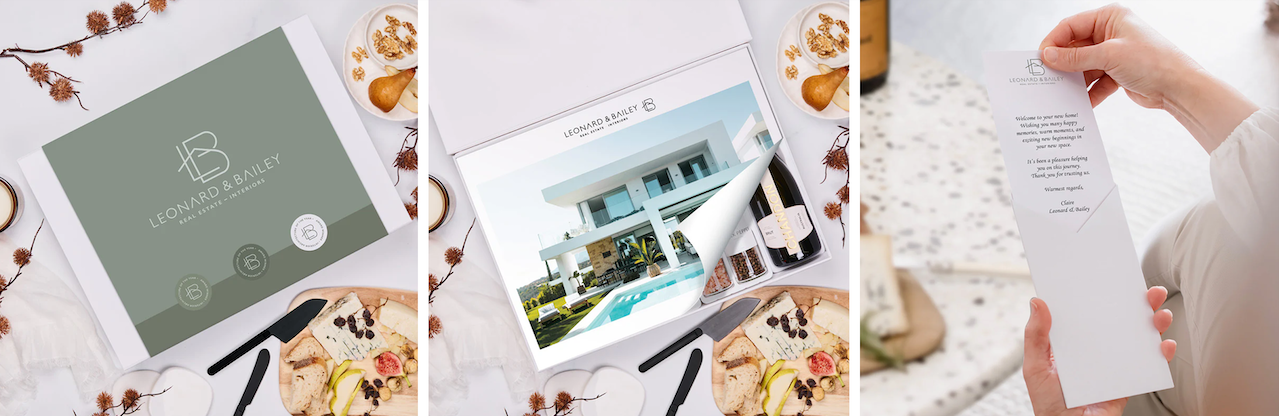 custom branded hampers