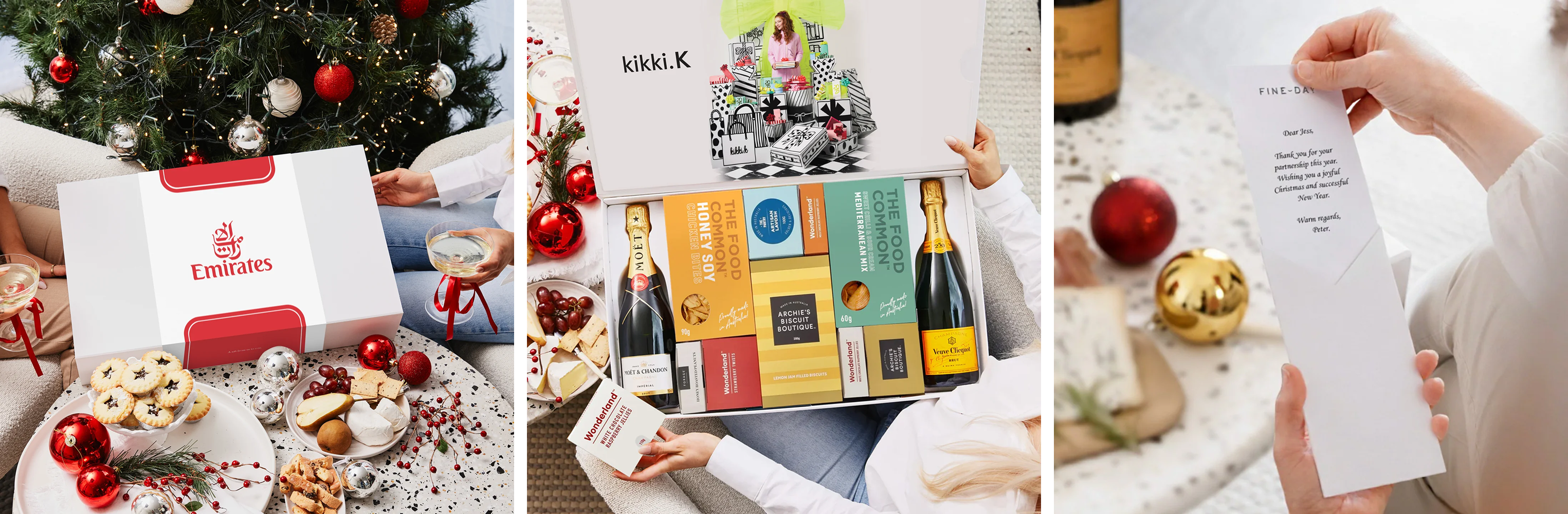 custom branded hampers