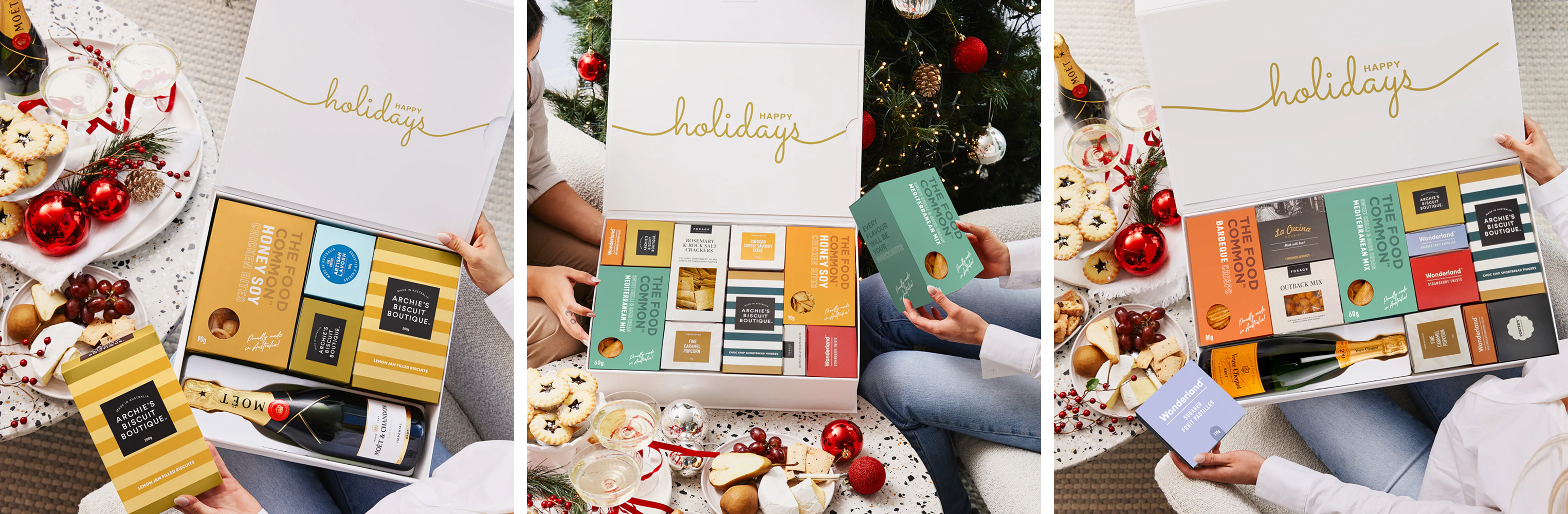 family Christmas hamper, team Christmas gifts, festive snacks