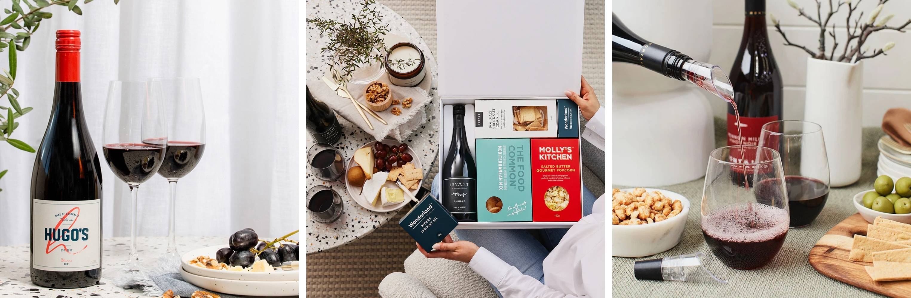 red wine hampers