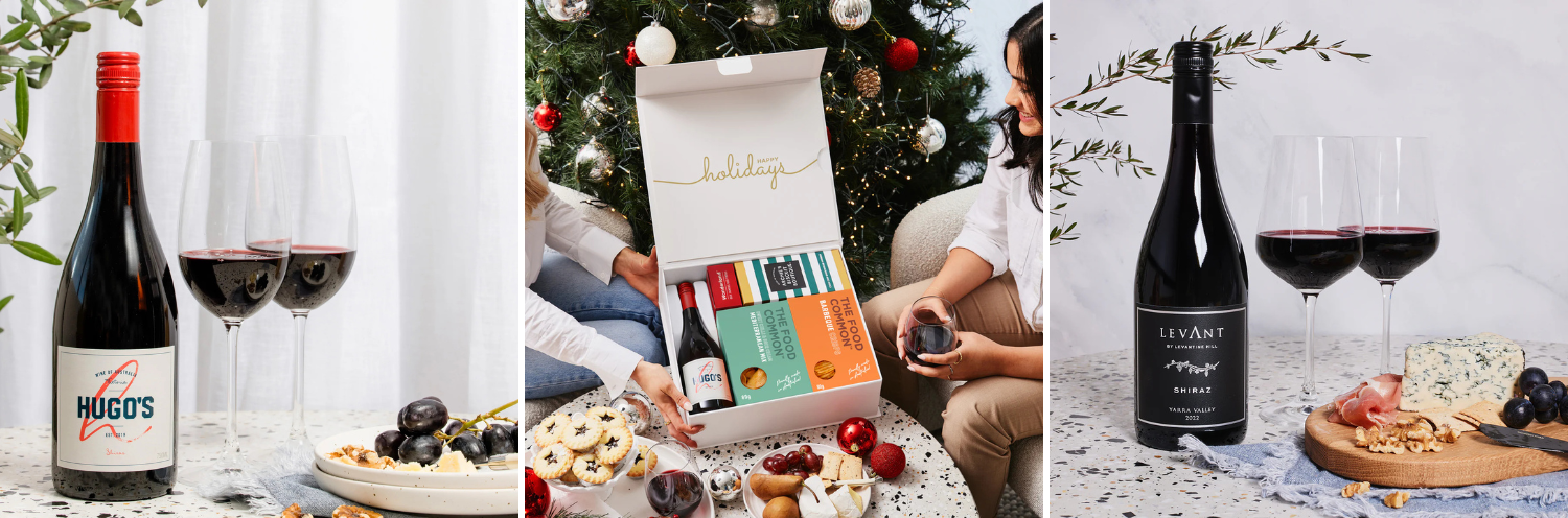 red wine Christmas Hampers