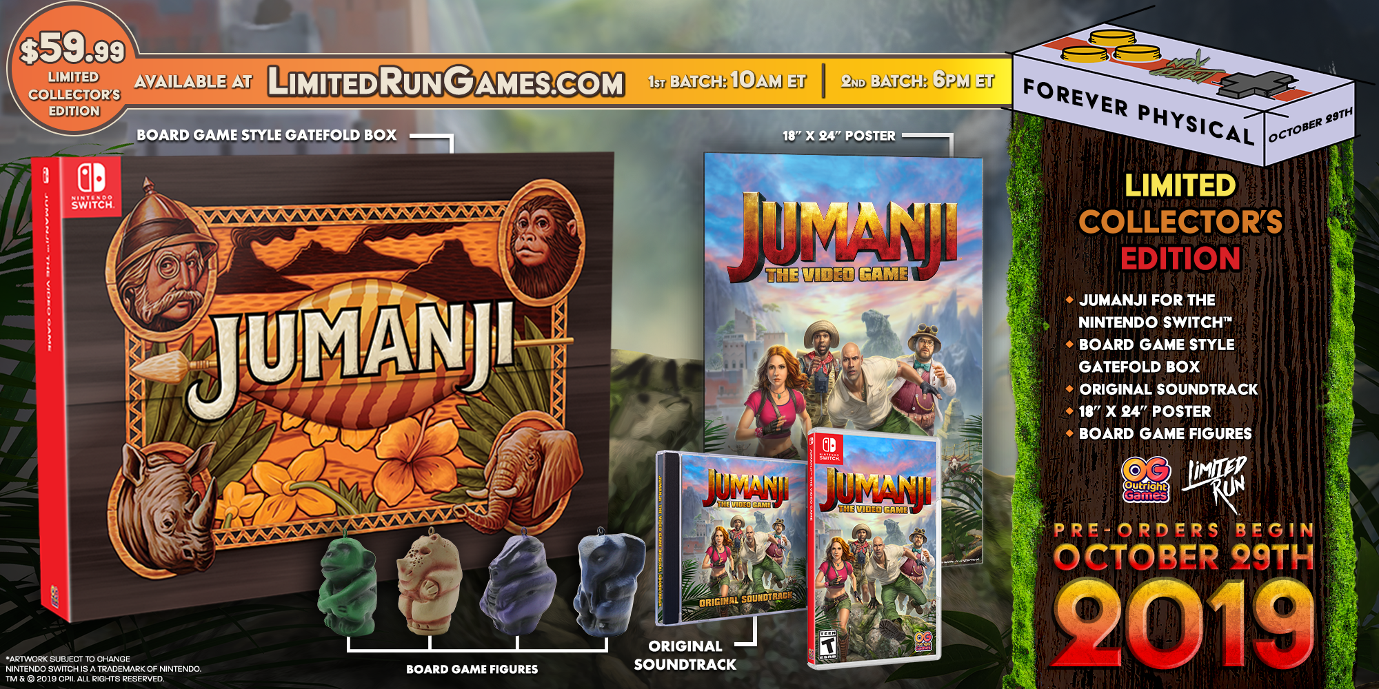 Nintendo switch jumanji the best sale video game