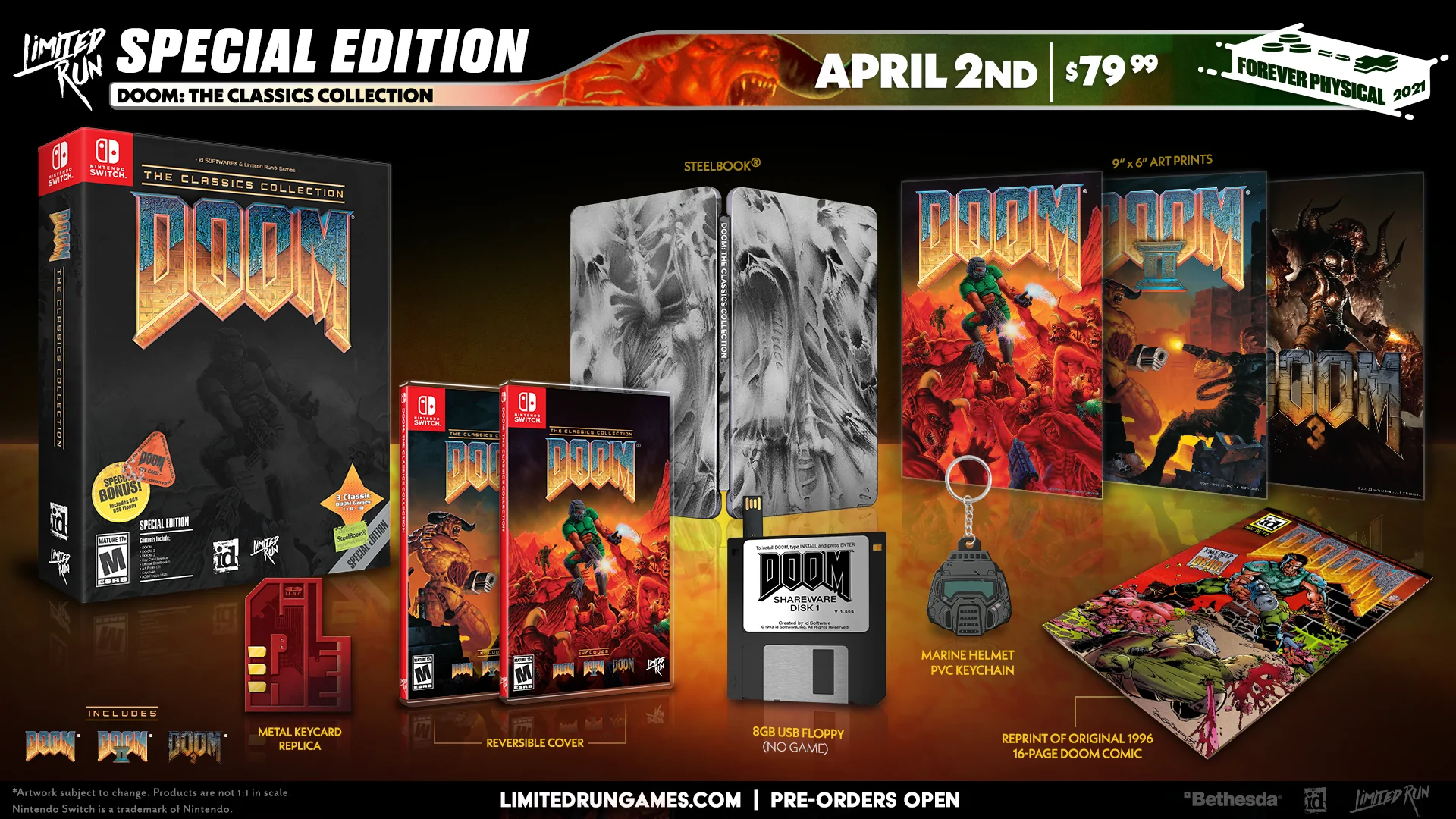 doom the classics collection nintendo switch