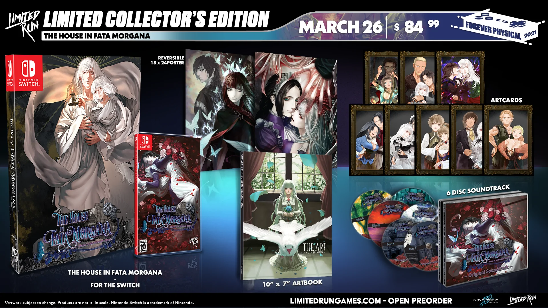 Switch Limited Run 101 The House in Fata Morgana Collector s Edition