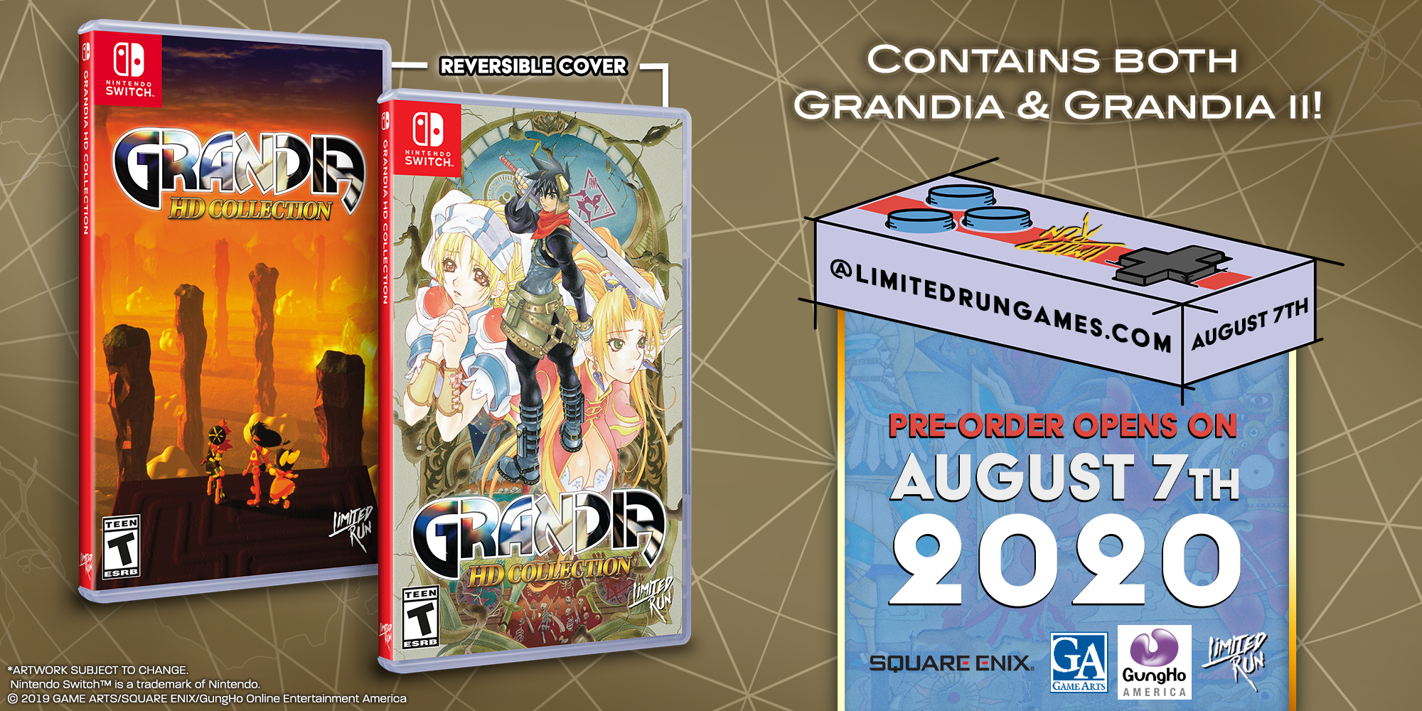 Grandia switch hot sale physical release