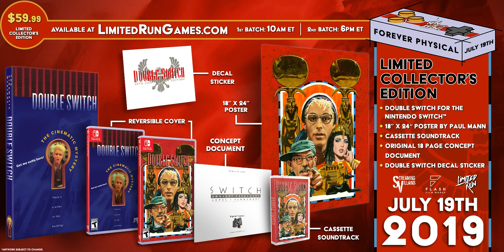 Switch Limited Run #107: Double Dragon IV Classic Edition – Limited Run  Games