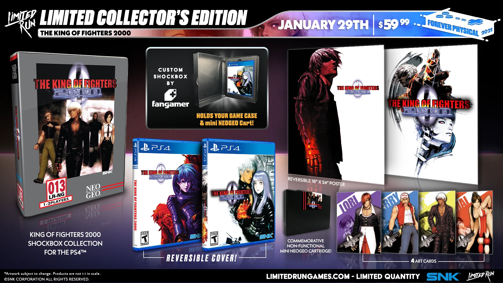 Limited Run #386: The King Of Fighters 2000 Collector's Edition (PS4)