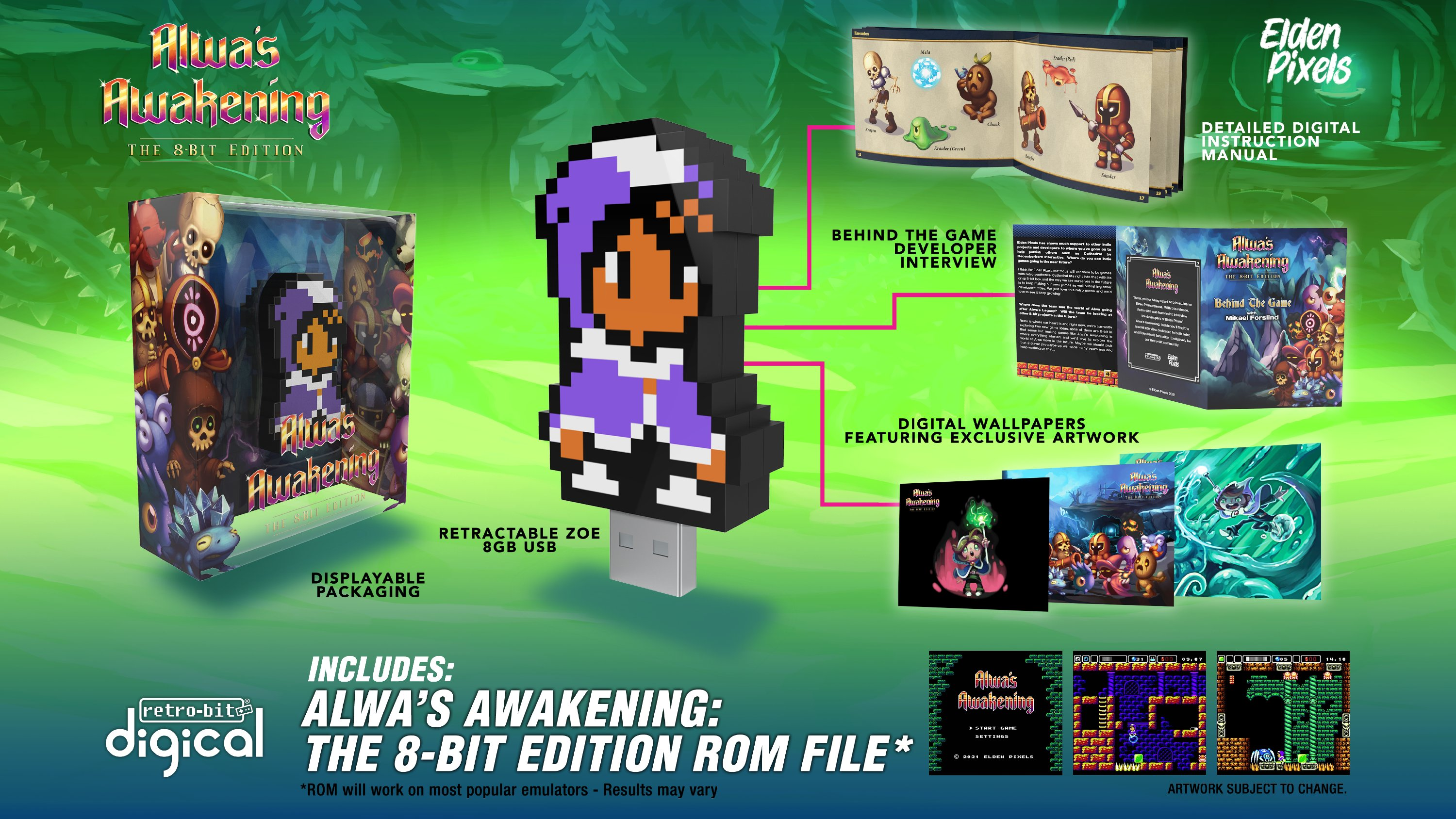 80% Alwa's Awakening The 8-Bit Edition on