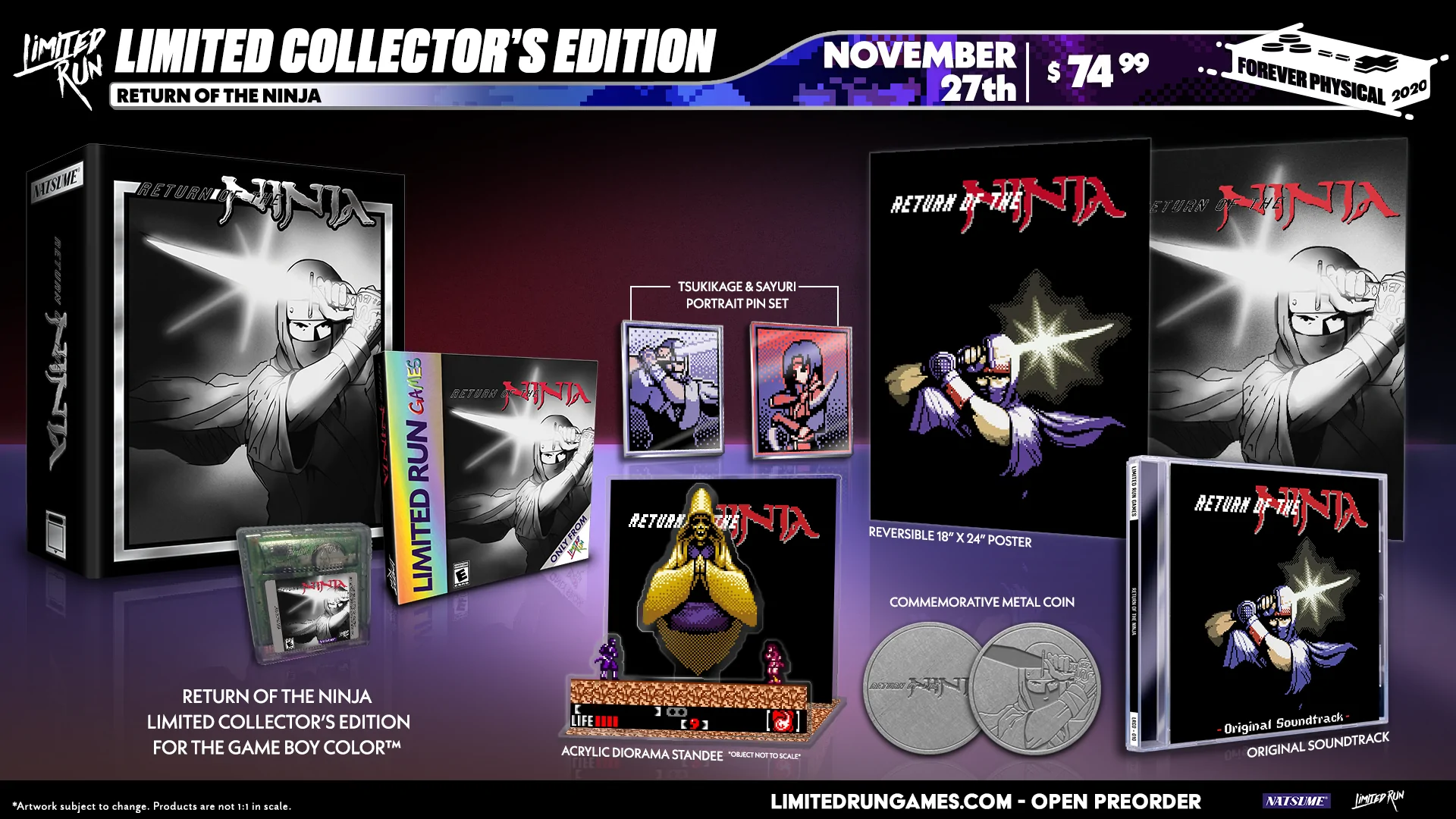 Grab your Katana, Shadow of the Ninja and Return of the Ninja are Gett –  Limited Run Games