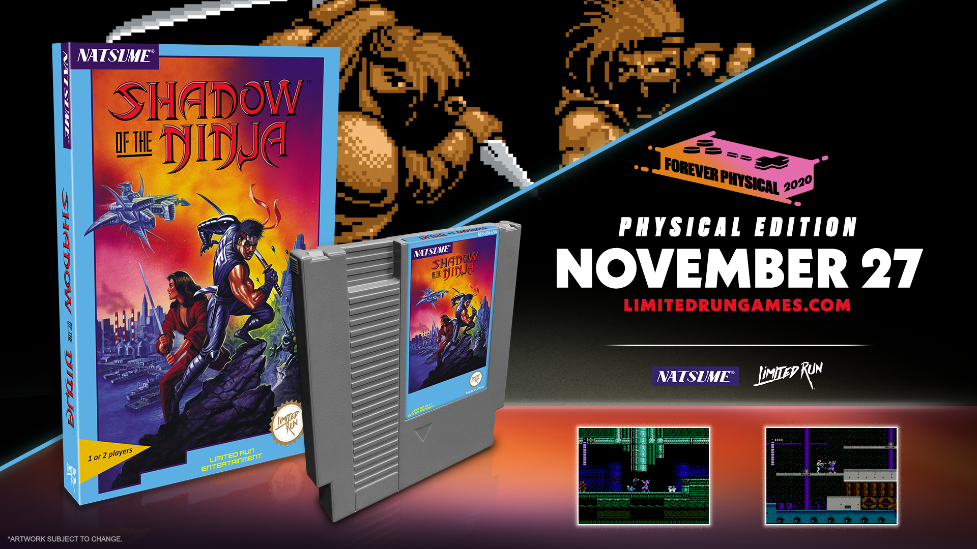 The Next Limited Run Games NES Game Is Shadow of the Ninja