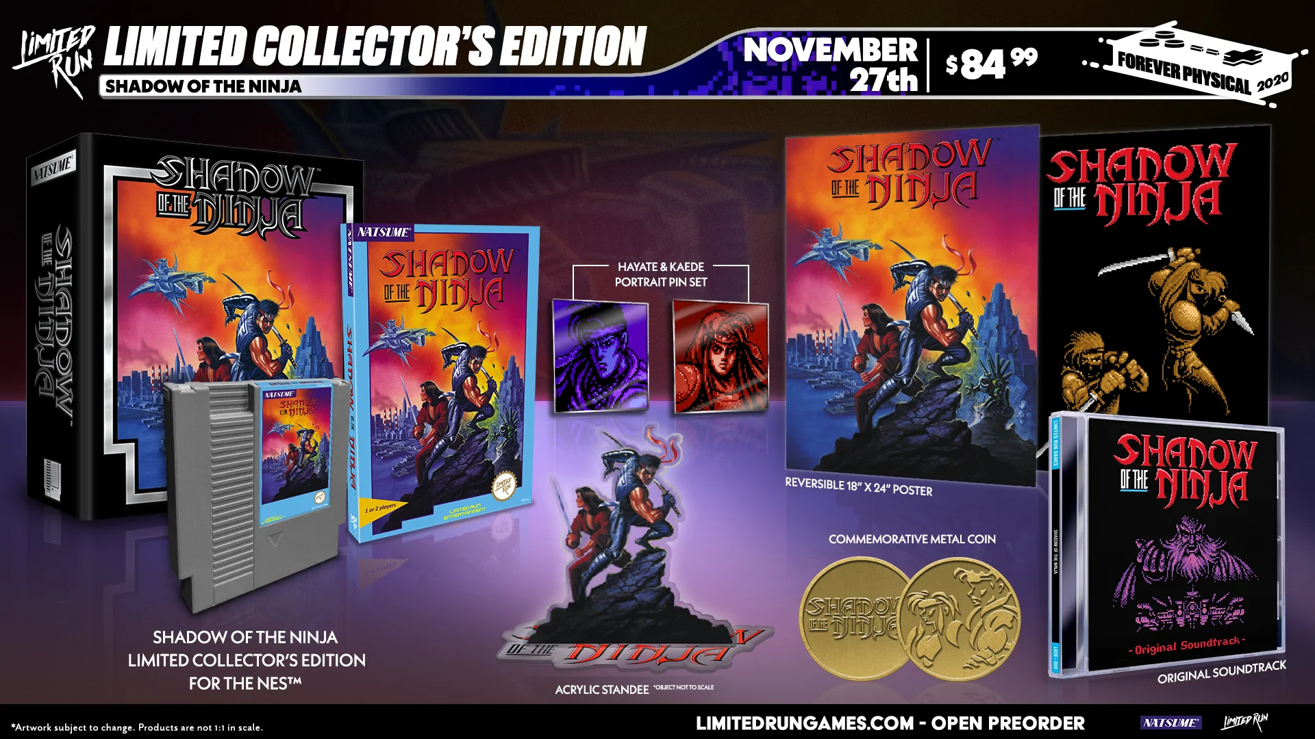 Grab your Katana, Shadow of the Ninja and Return of the Ninja are Gett –  Limited Run Games