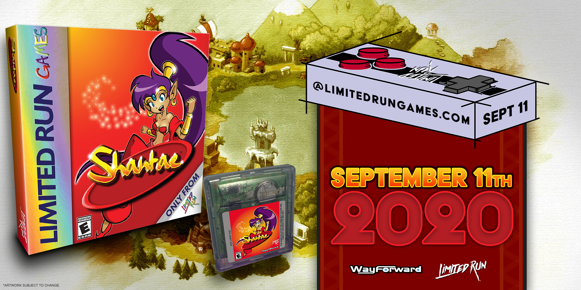 Shantae (GBC) – Limited Run Games