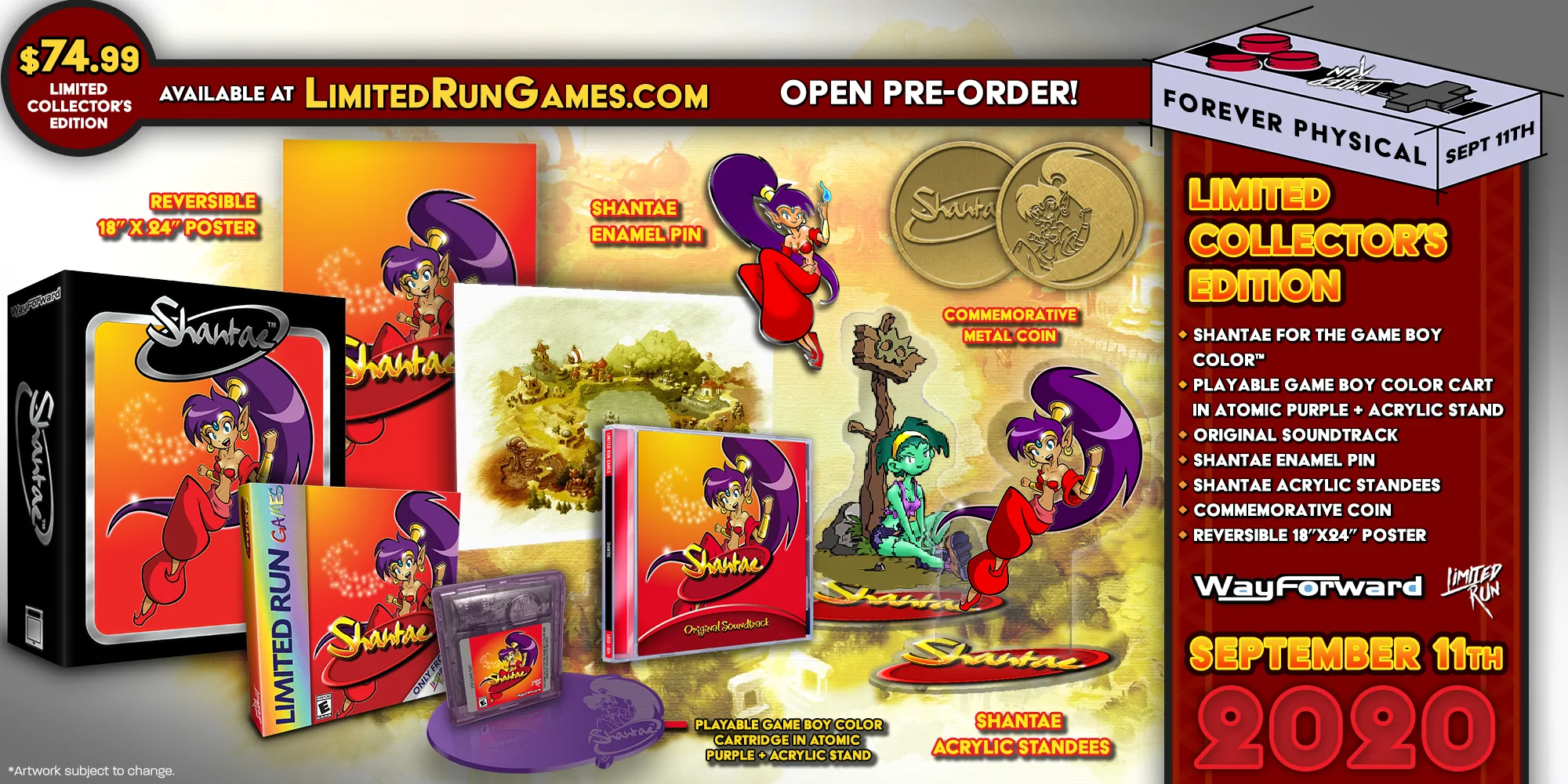 Shantae Collector's Edition (GBC)