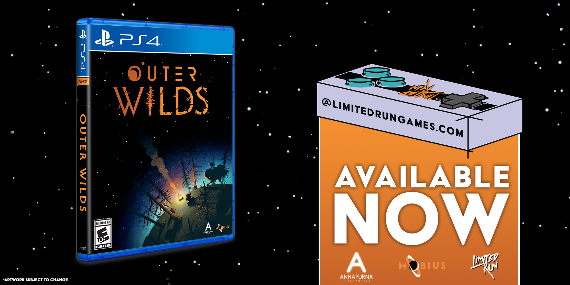 Outer Wilds (Sony PlayStation 4 5, PS4 PS5) LGR Limited Run Games #348