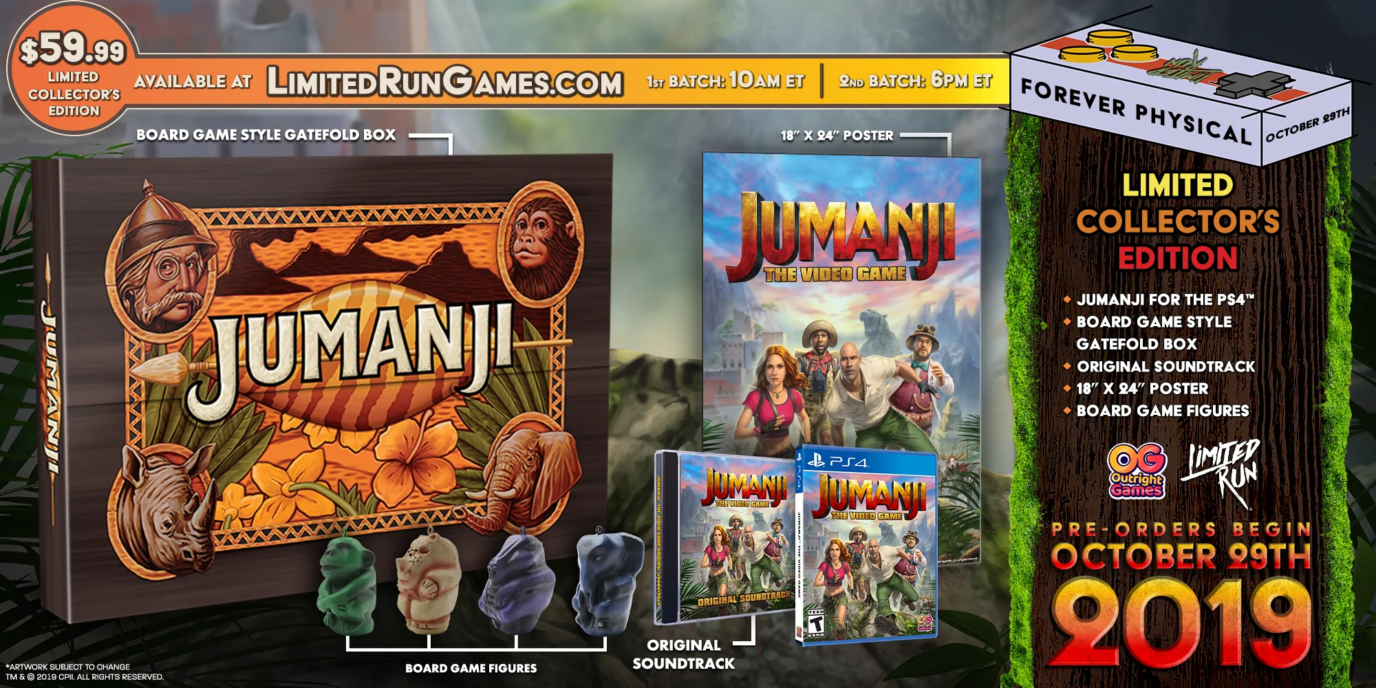 Tilbagebetale harpun Seaside JUMANJI: The Video Game Collector's Edition (PS4) – Limited Run Games