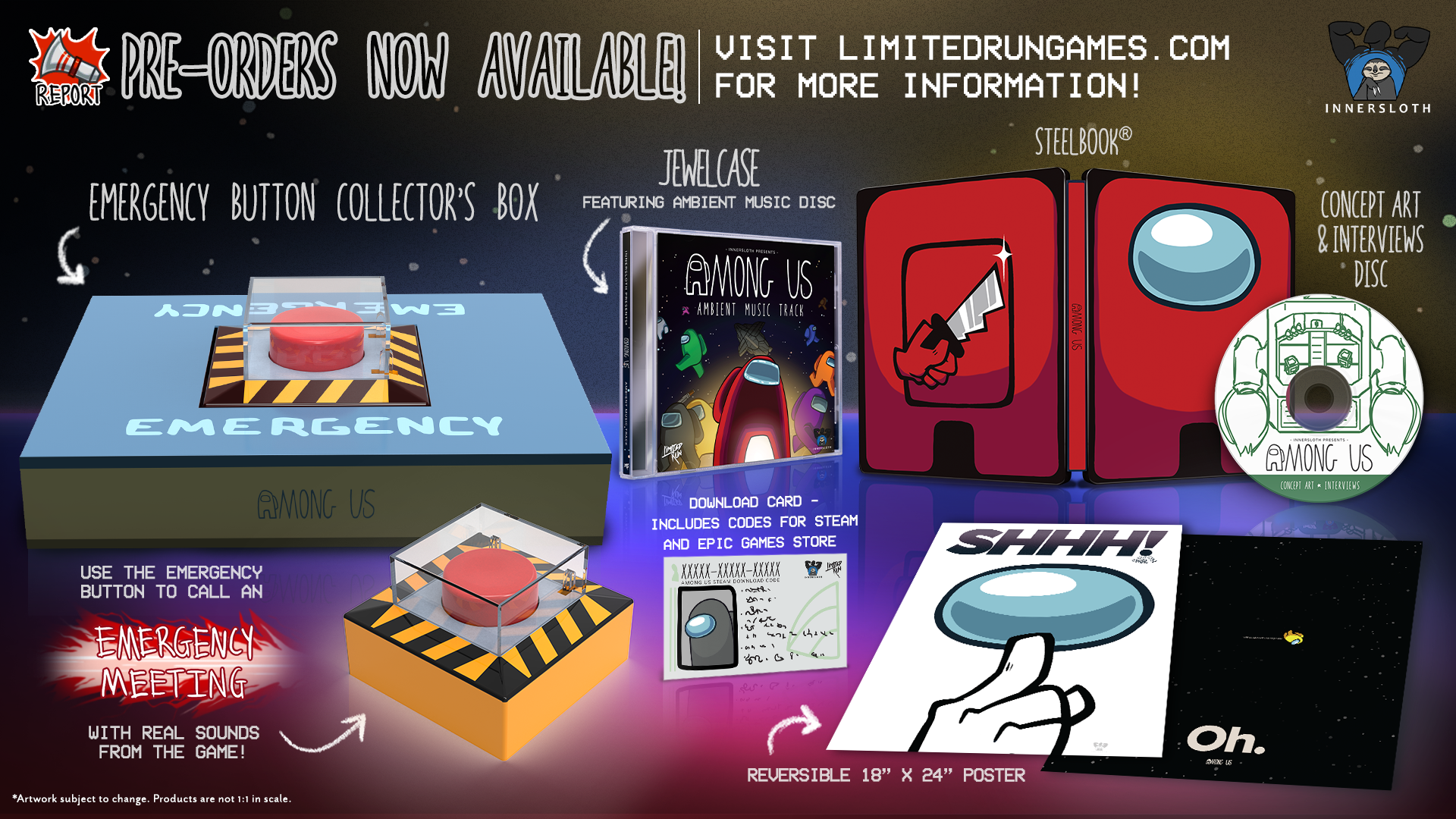 Among Us: Collector's Edition by Limited Run Games - PC - Innersloth Store
