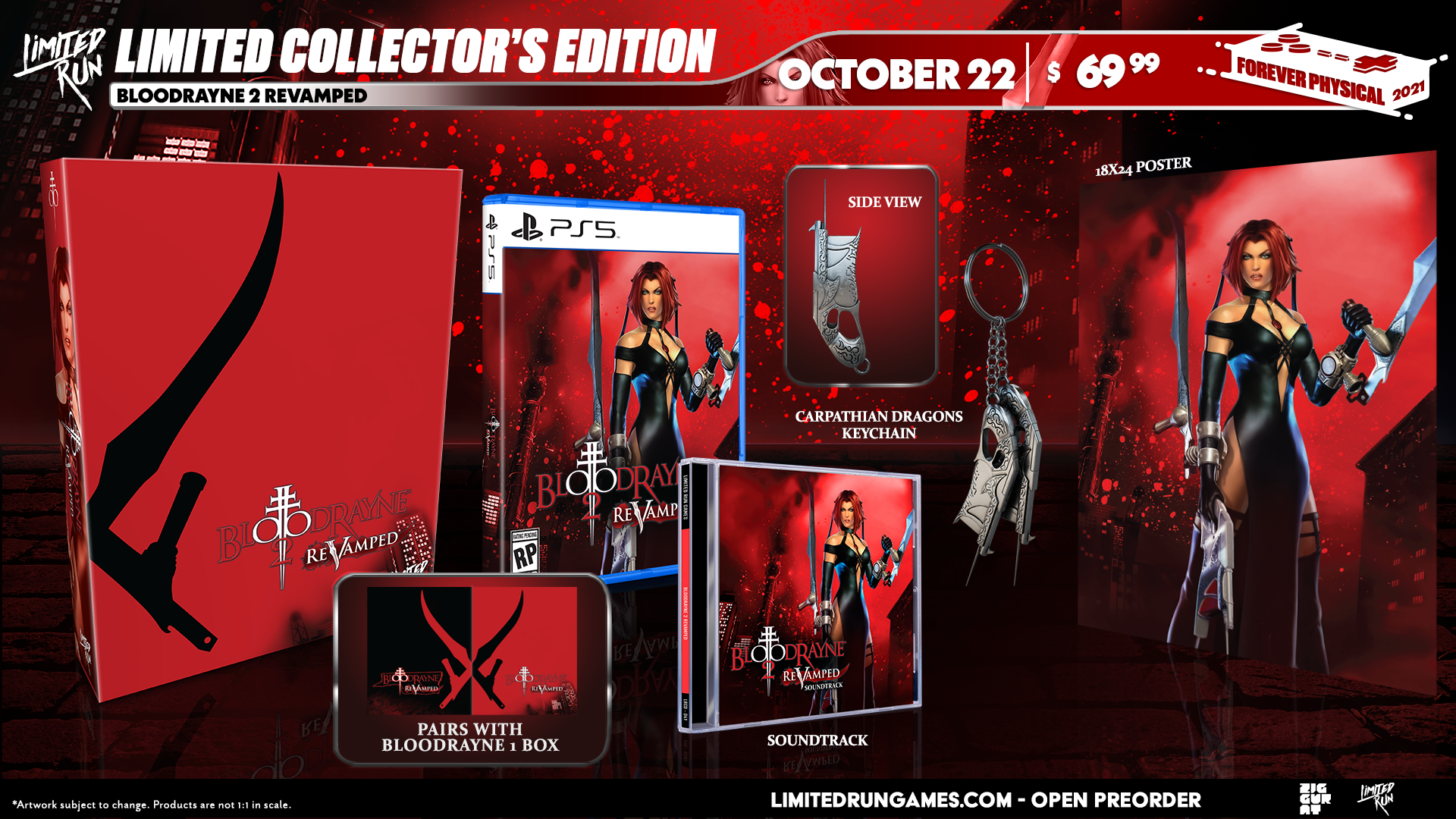 PS5 Limited Run #16: Bloodrayne 2: Revamped Collector's Edition – Limited  Run Games