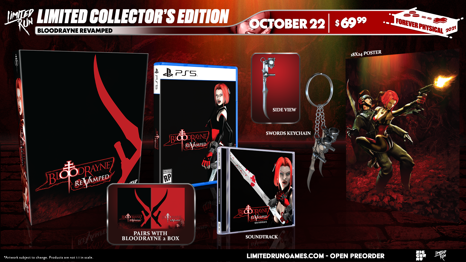 PS5 Limited Run #15: Bloodrayne: Revamped Collector's Edition – Limited Run  Games