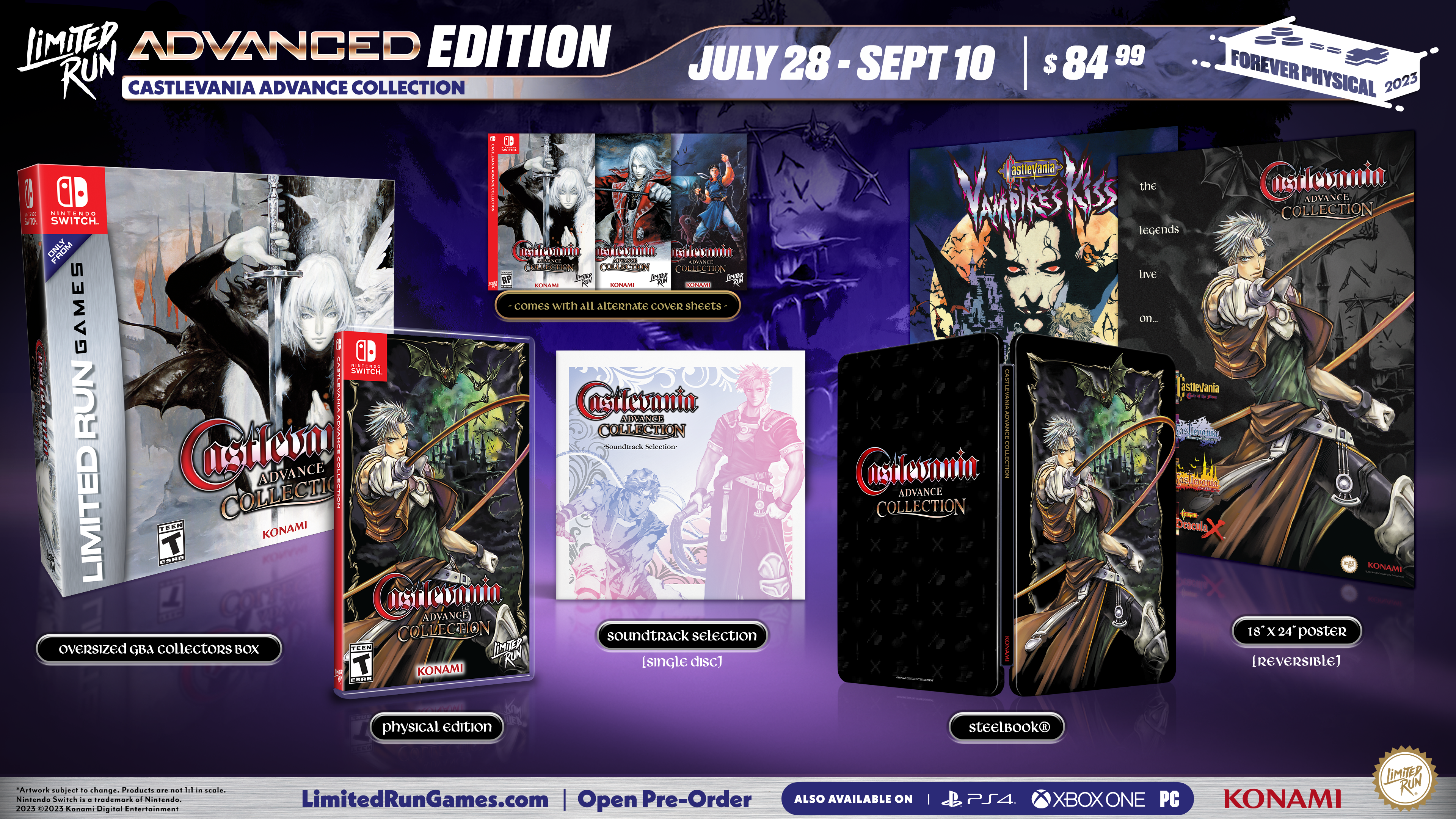 Castlevania Advance Collection Advanced Edition (limited Run Games) - Switch