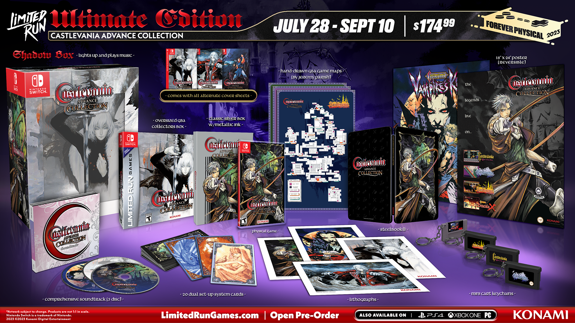 Switch Limited Run #198: Castlevania Advance Collection Advanced Editi –  Limited Run Games