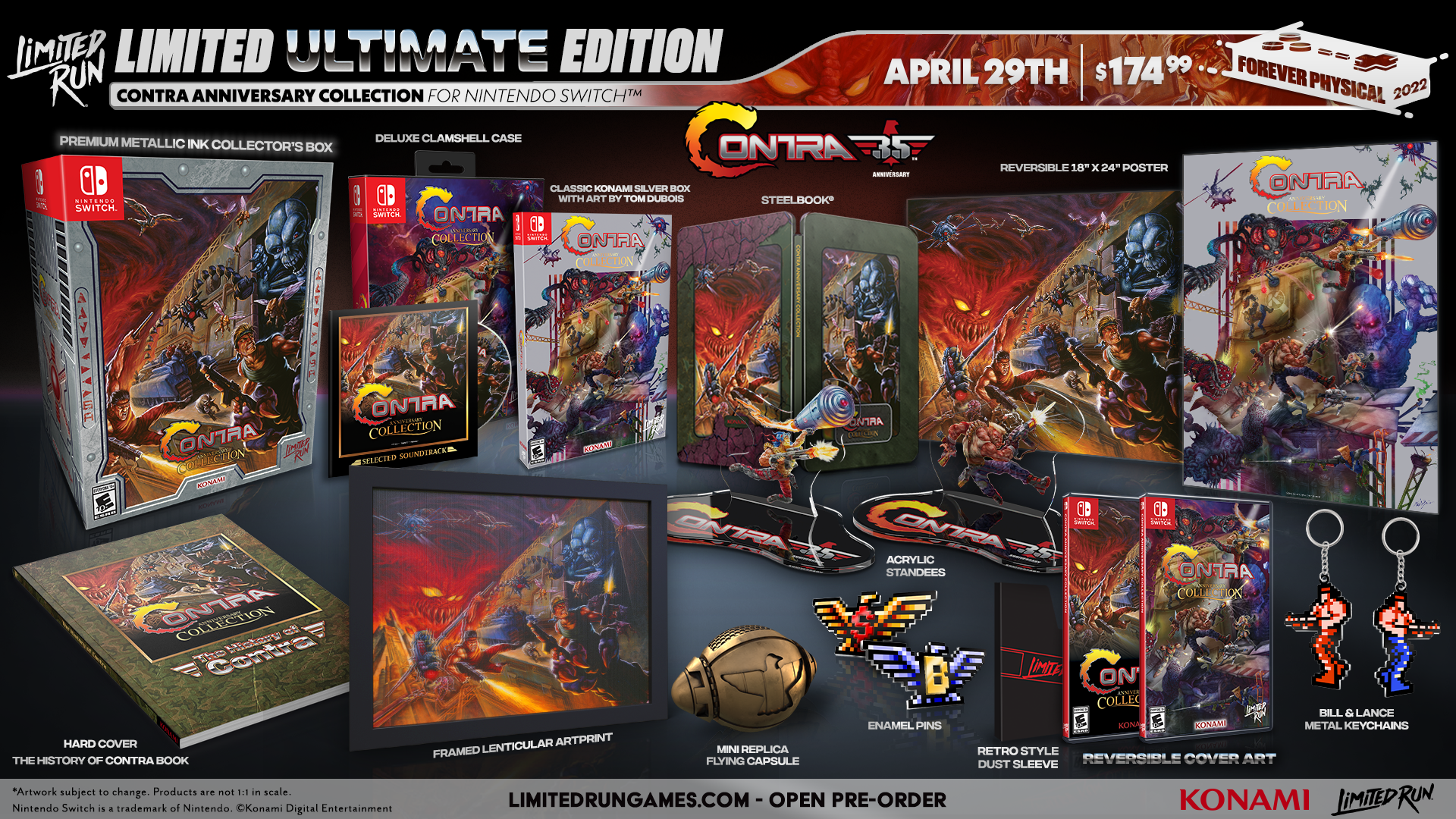 Switch Limited Run #140: Contra Anniversary Collection Ultimate Edition