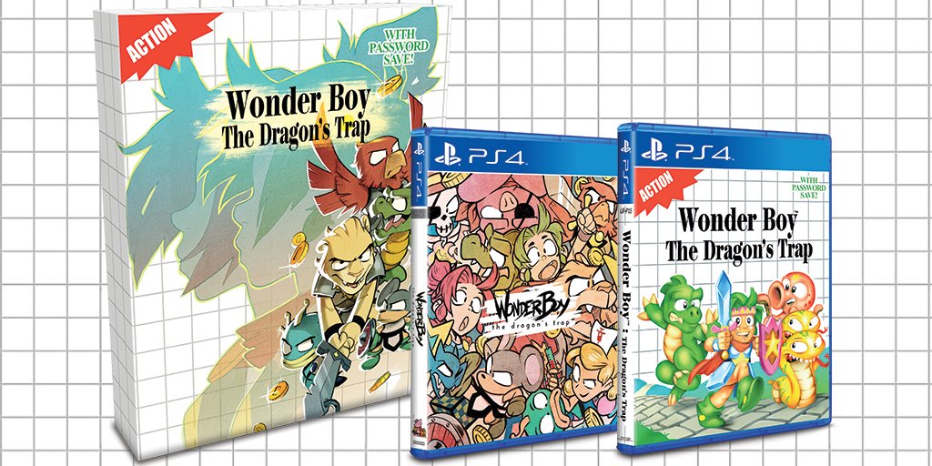 WONDER BOY THE DRAGONS TRAP - PS4