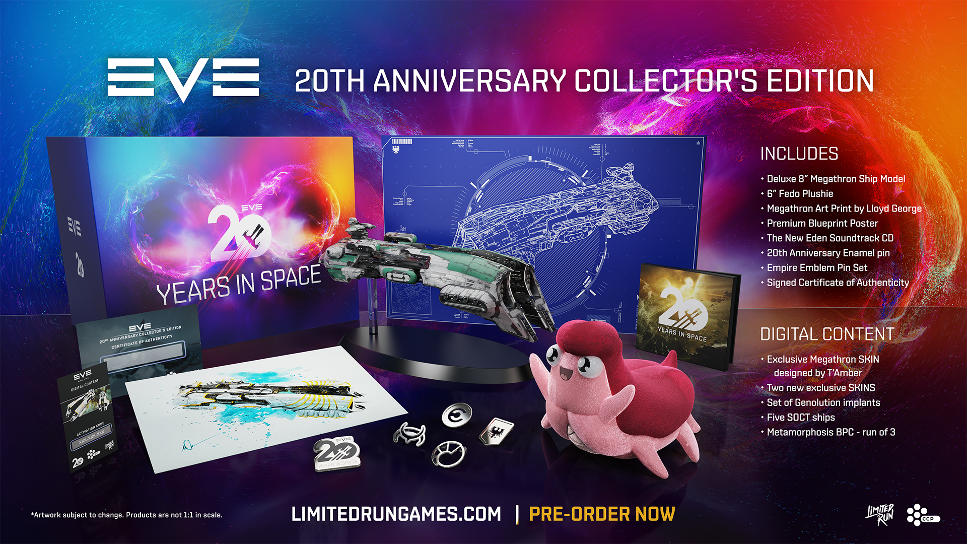 Edition　–　Anniversary　Run　Collector's　EVE　Limited　20th　Games