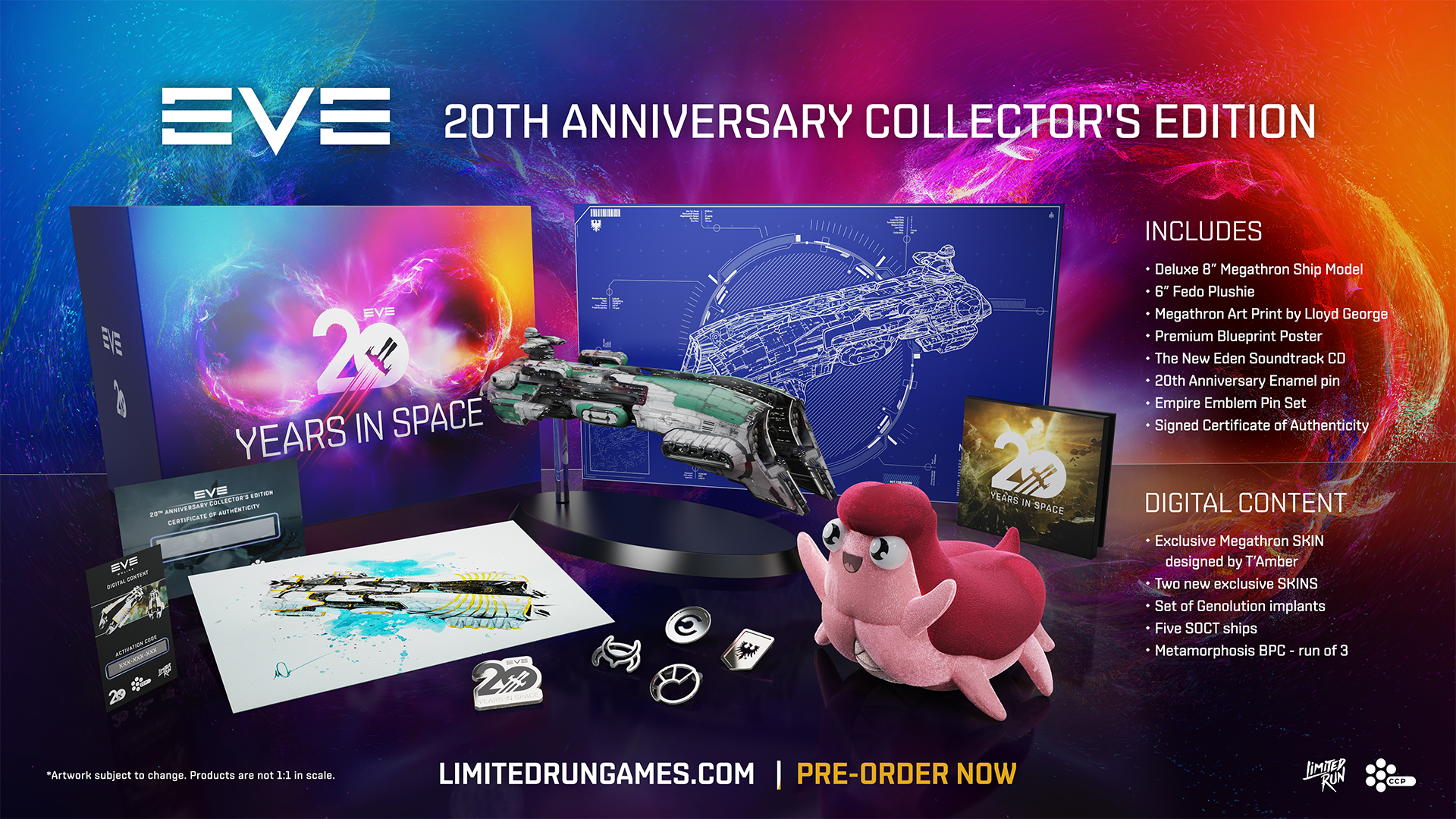 EVE 20th Anniversary Collector's Edition – Limited Run Games