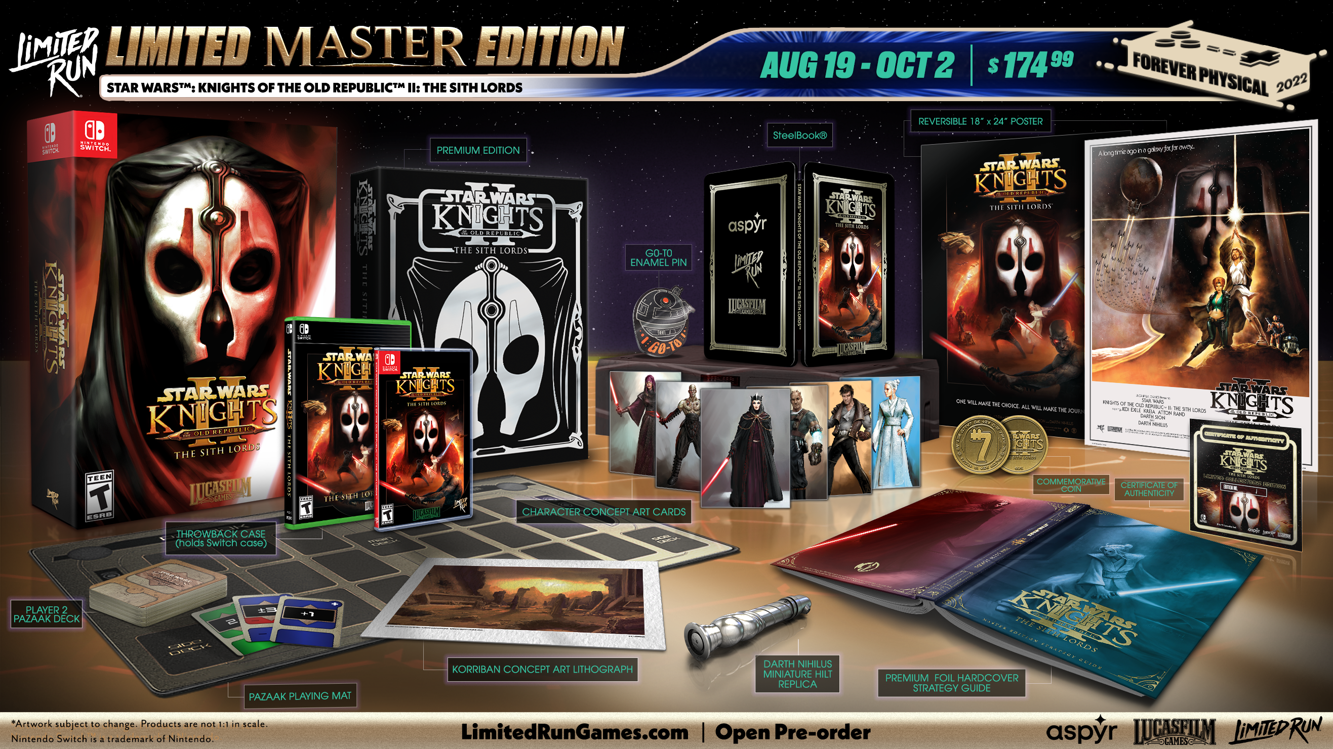 STAR WARS SITH LORDS & THE OLD REPUBLIC PC CD 2 GAME COLLECTION