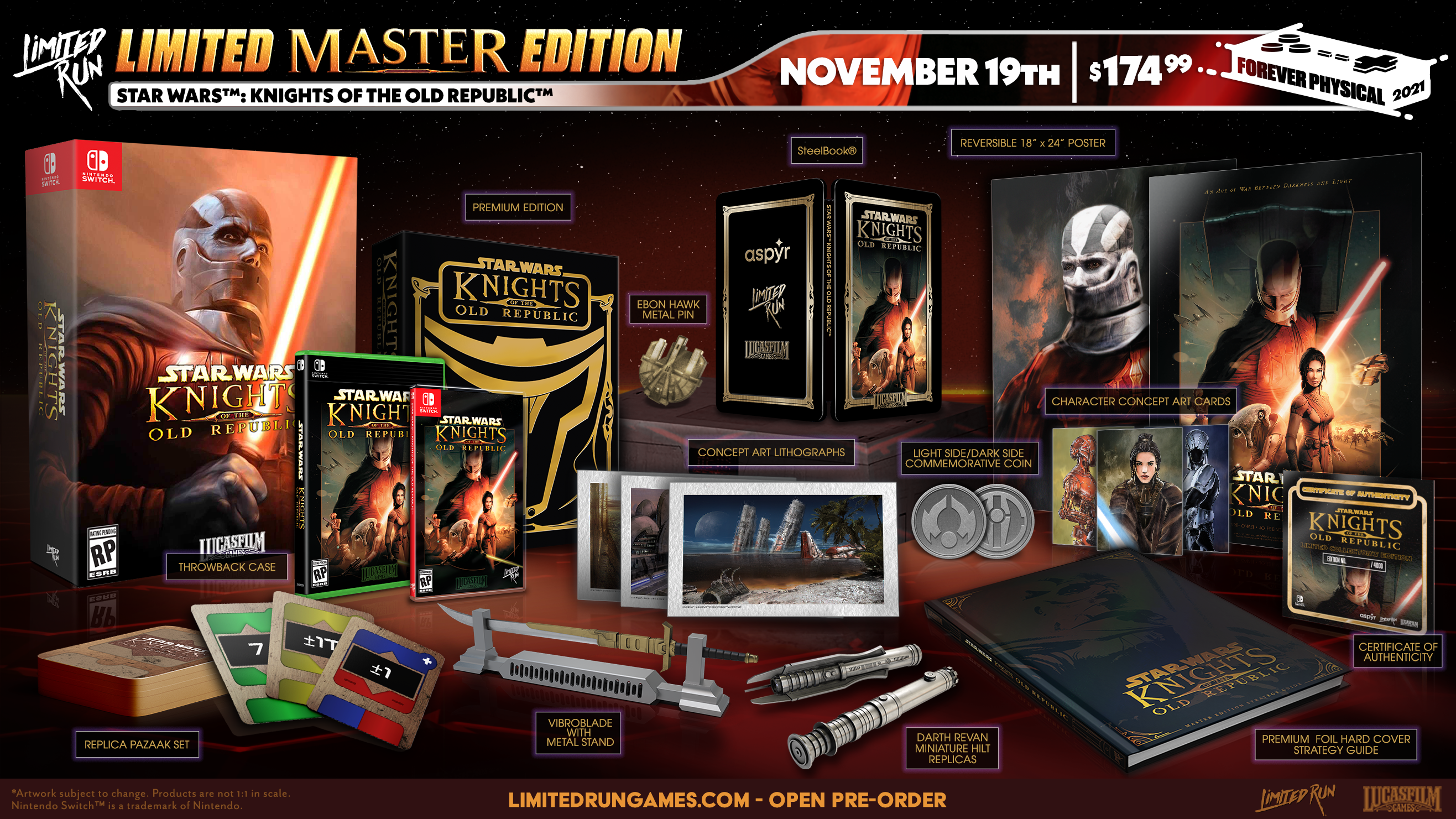 Centrum landing Hoved Switch Limited Run #122: Star Wars: Knights of the Old Republic Master –  Limited Run Games