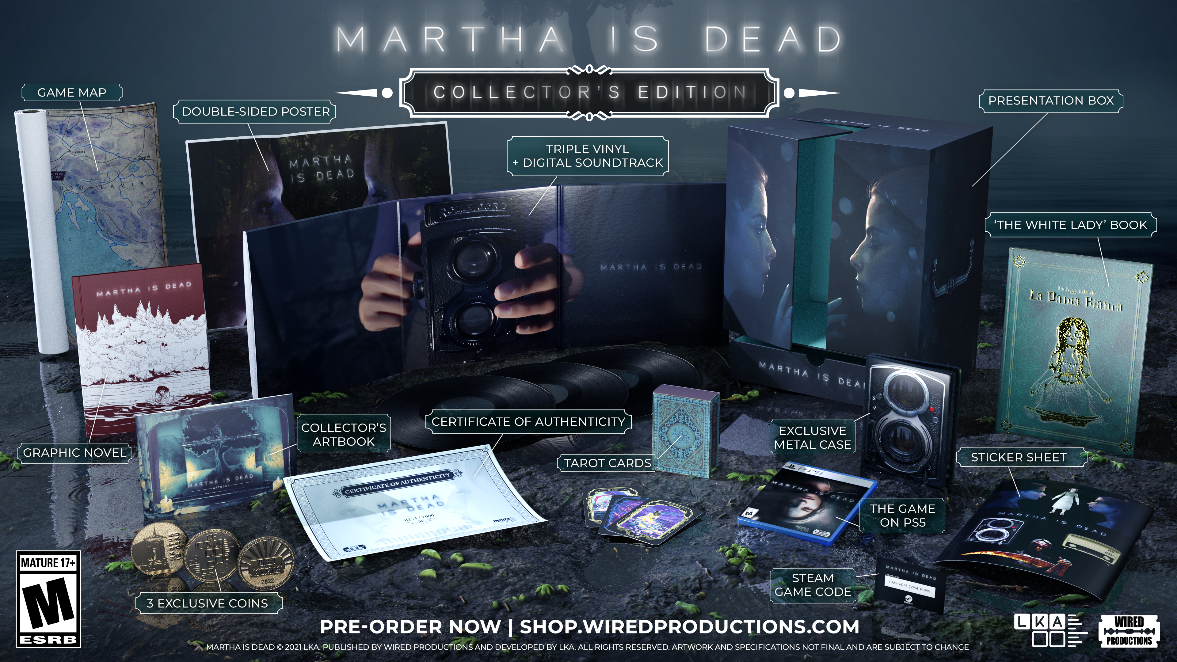Martha Is Dead Collector\'s Run – Games Edition Limited (PS5)