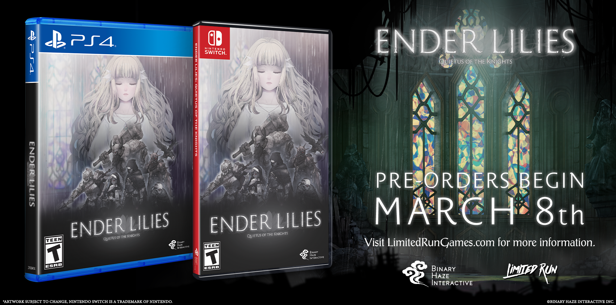 ENDER LILIES: Quietus of the Knights Collector's Edition (Switch) – Limited  Run Games