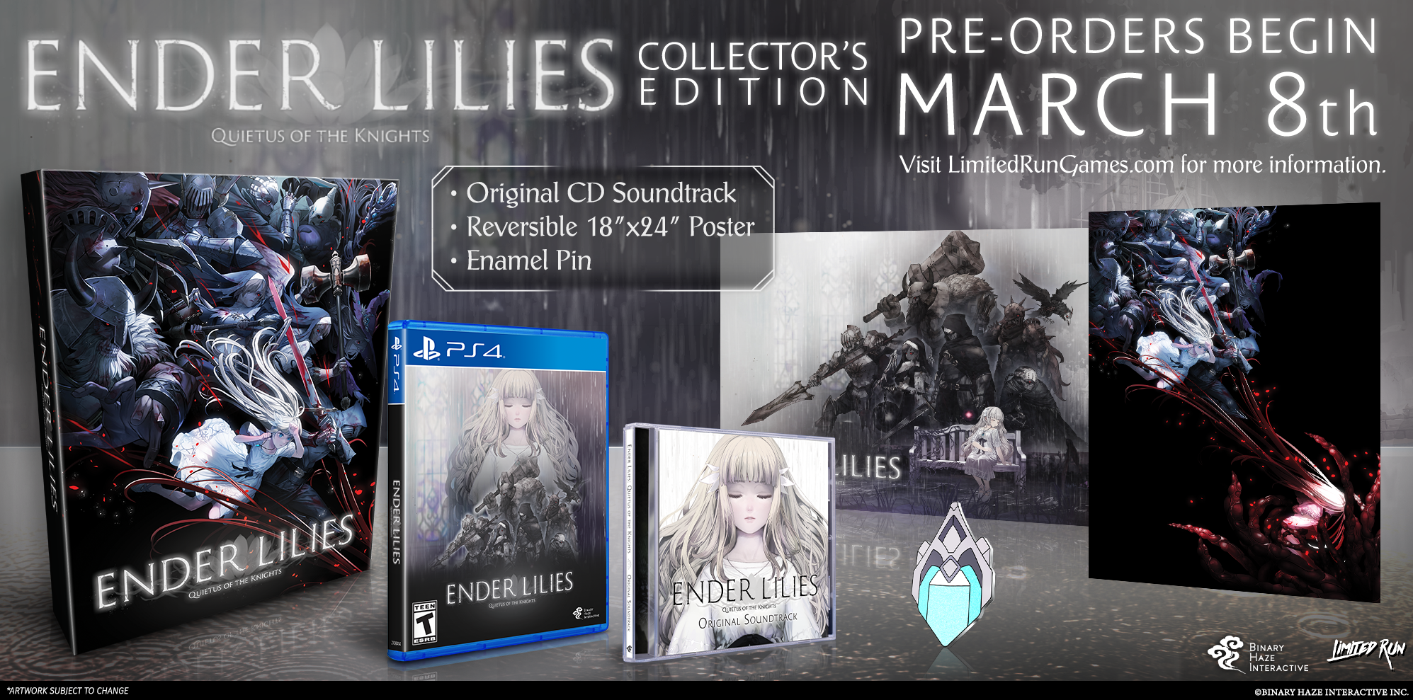 ENDER LILIES: Quietus of the Knights sales top 600,000; PS4 and Switch  physical edition pre-orders open March 8 : r/Games