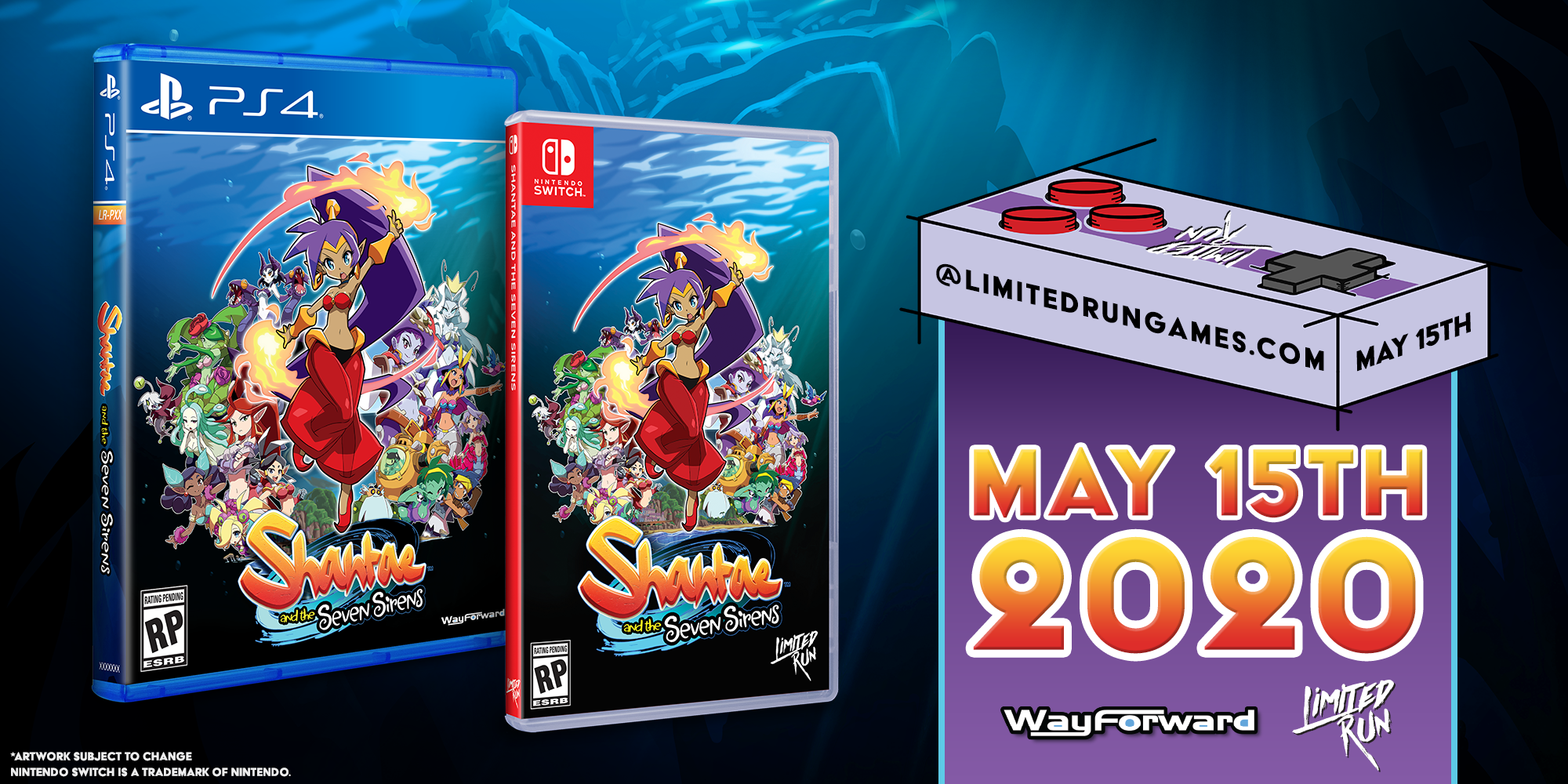 Switch Limited Run 72 Shantae and the Seven Sirens