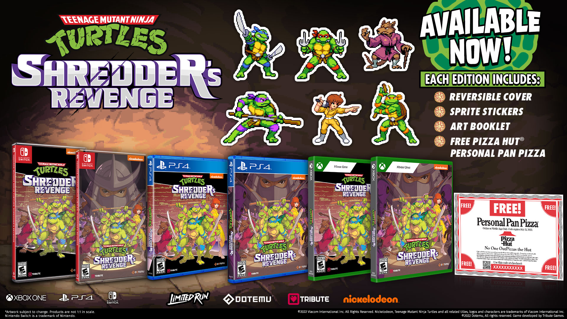 Teenage Mutant Ninja Turtles Shredder S Revenge Ps4 Limited Run Games