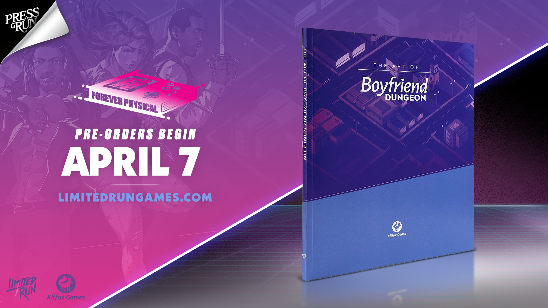The Art of Boyfriend Dungeon – Limited Run Games