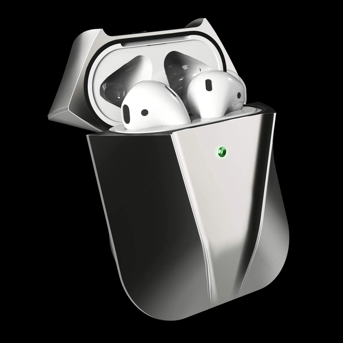 viper aluminium space gray AirPods case
