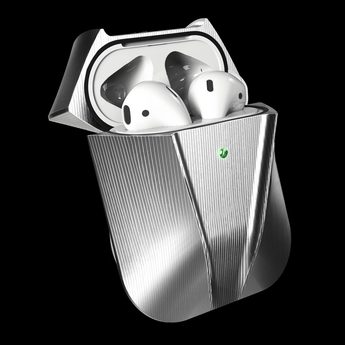 viper titanium metal AirPods case