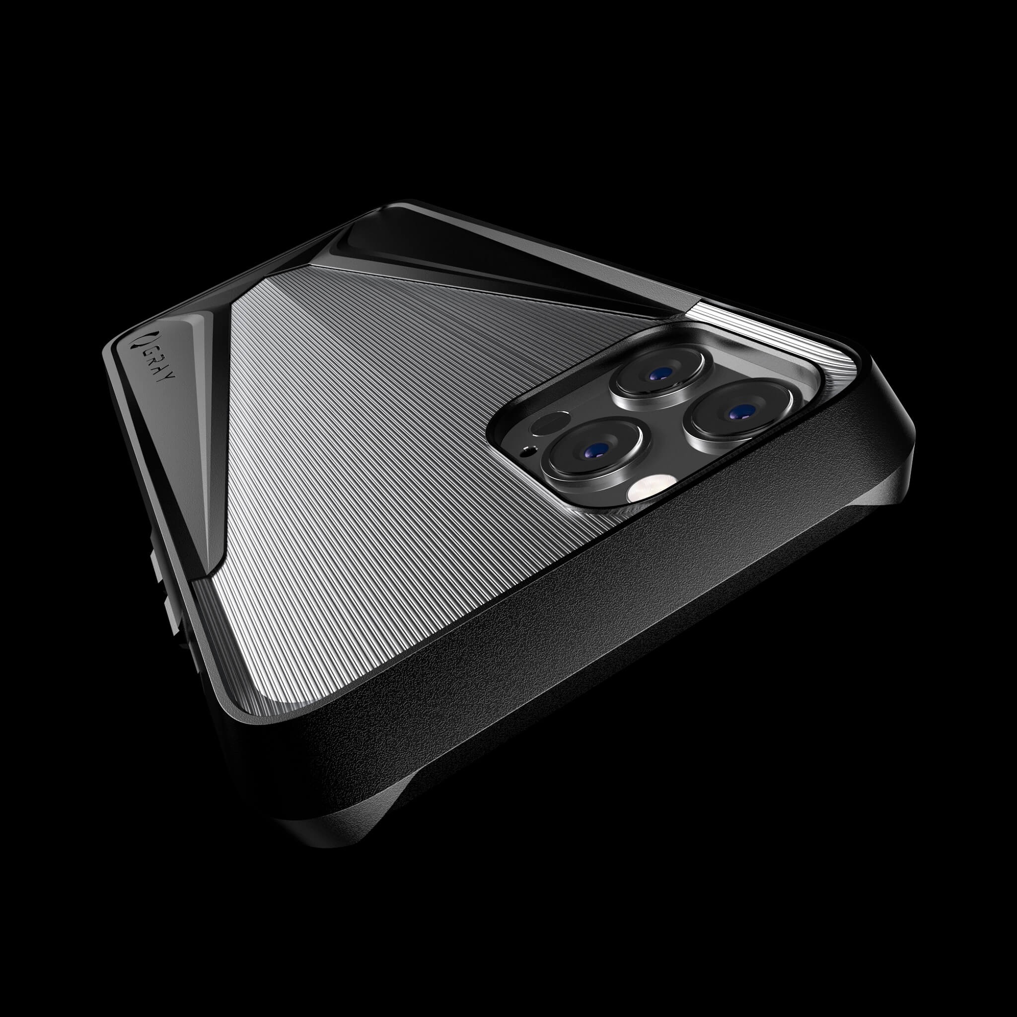 morpheus titanium metal luxury iPhone 12 pro case