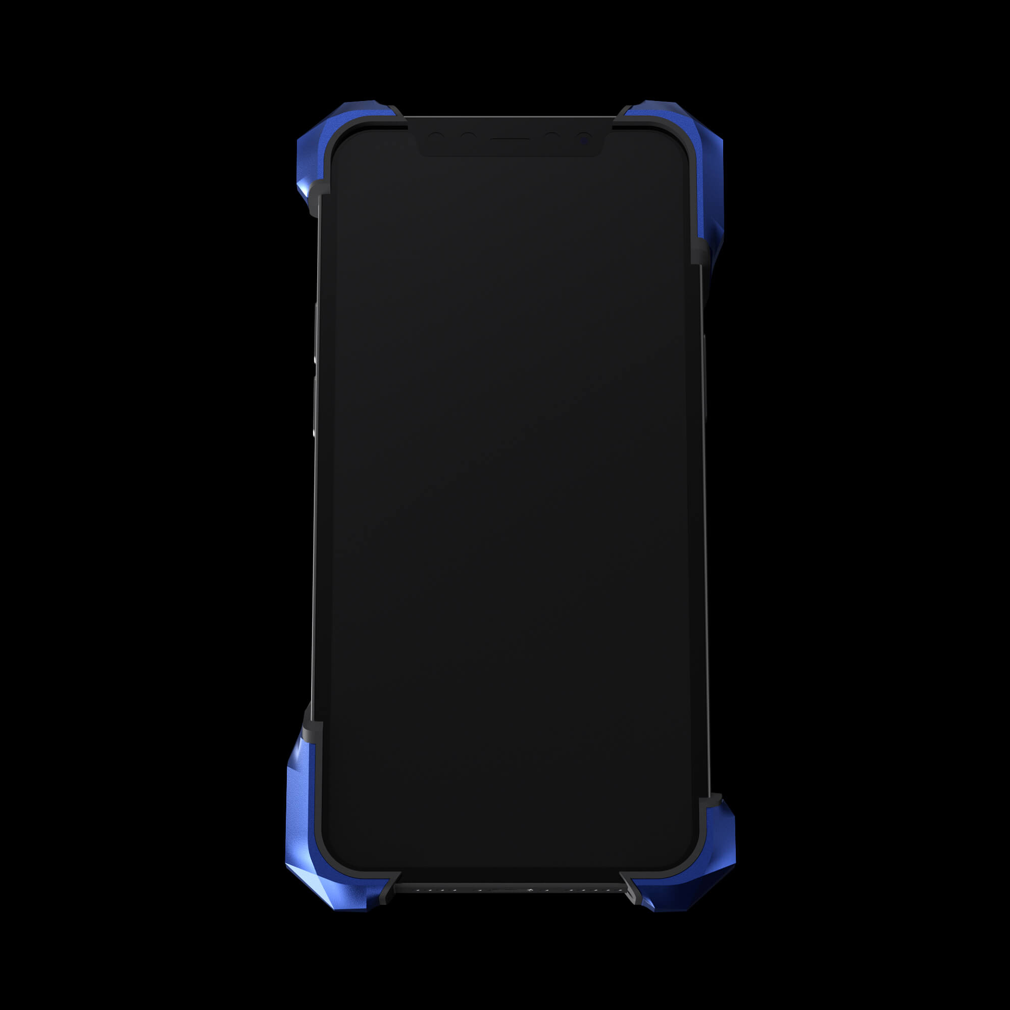 Blue aluminium case Clearance