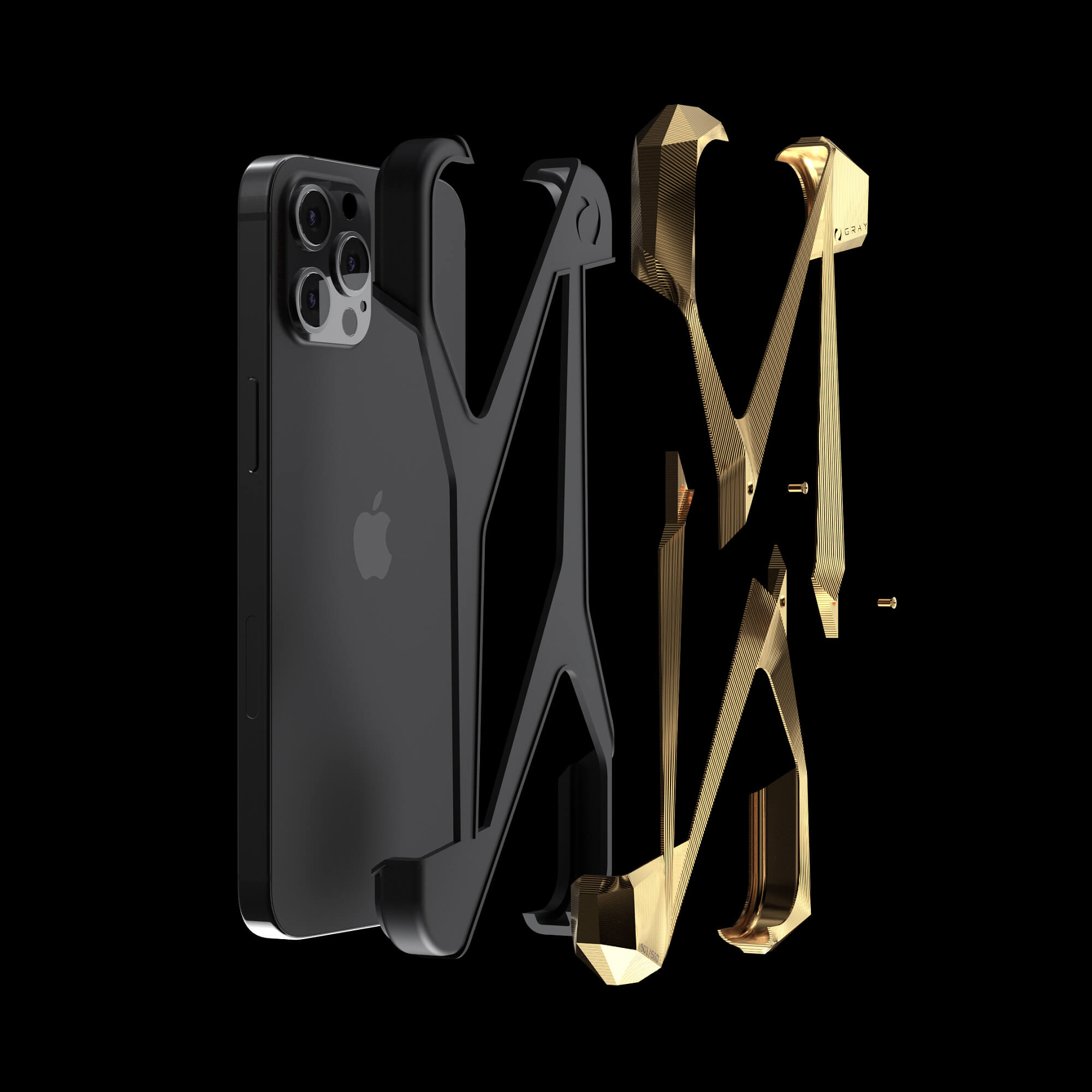 Alter Ego L Titanium Gold Iphone 12 Pro Max Cases