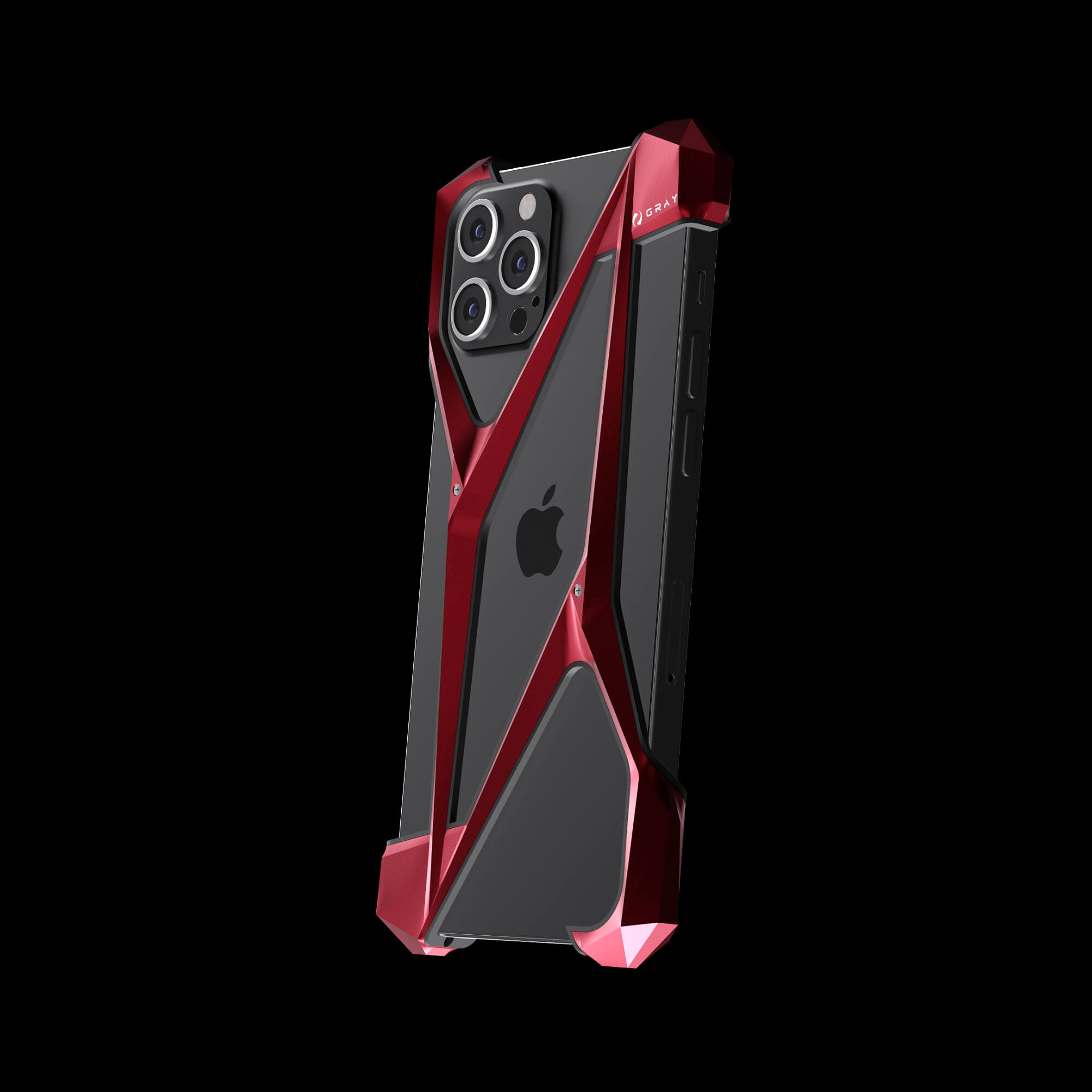 overdrivelse delikatesse Faial ALTER EGO® Pulsar Red Aluminium iPhone 12 Pro Case