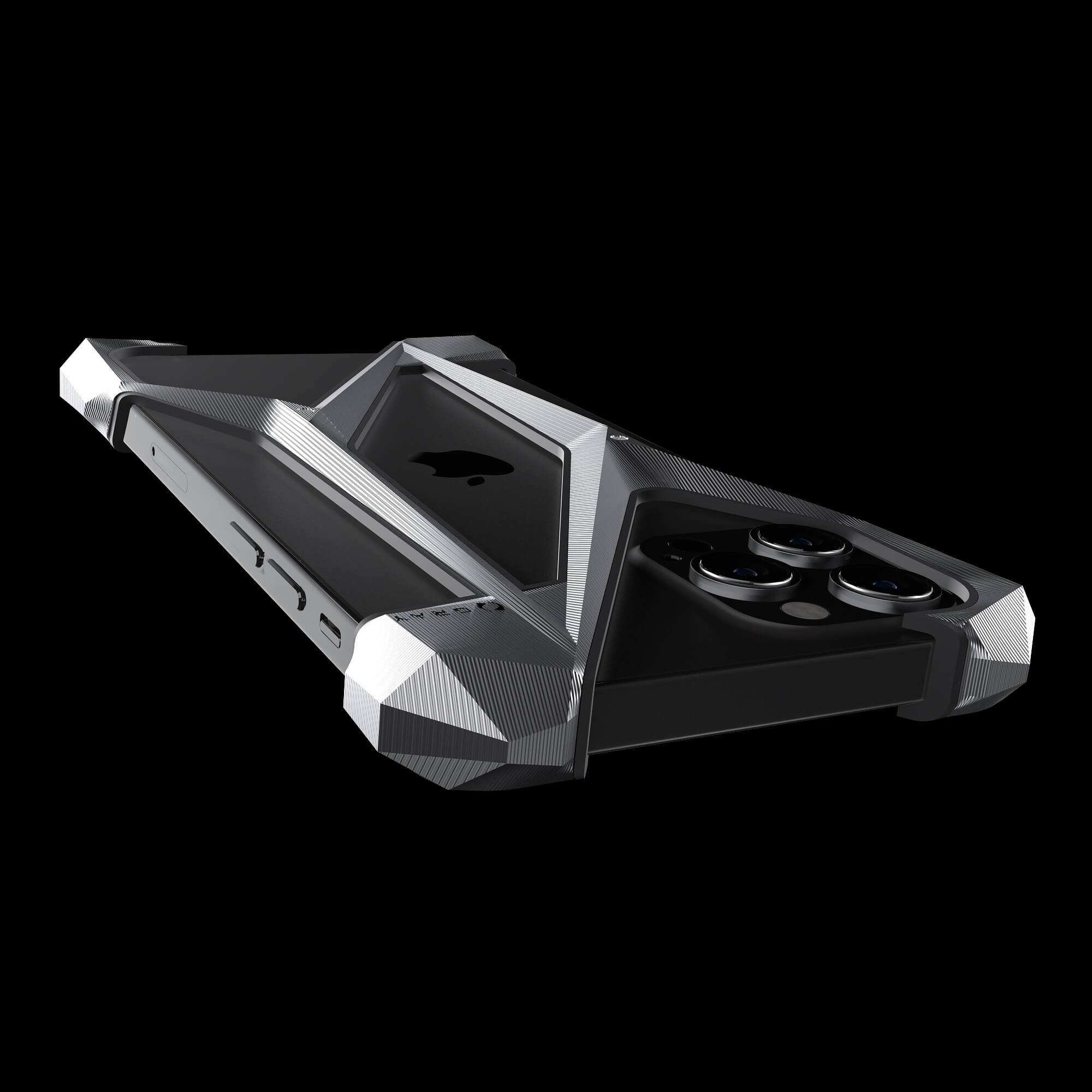 alter ego titanium metal designer iPhone 12 pro case