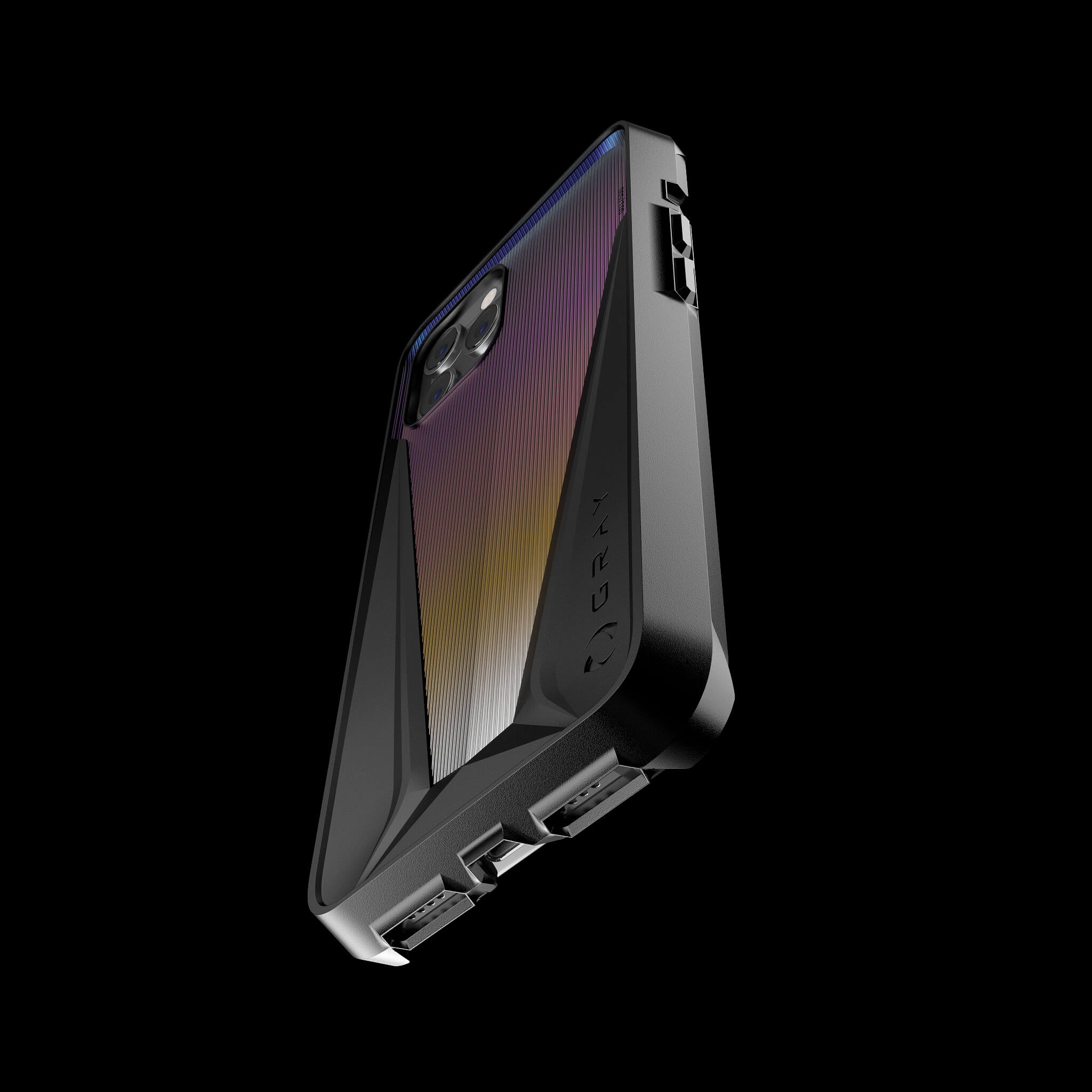 morpheus aurora luxury titanium iPhone 12 pro case