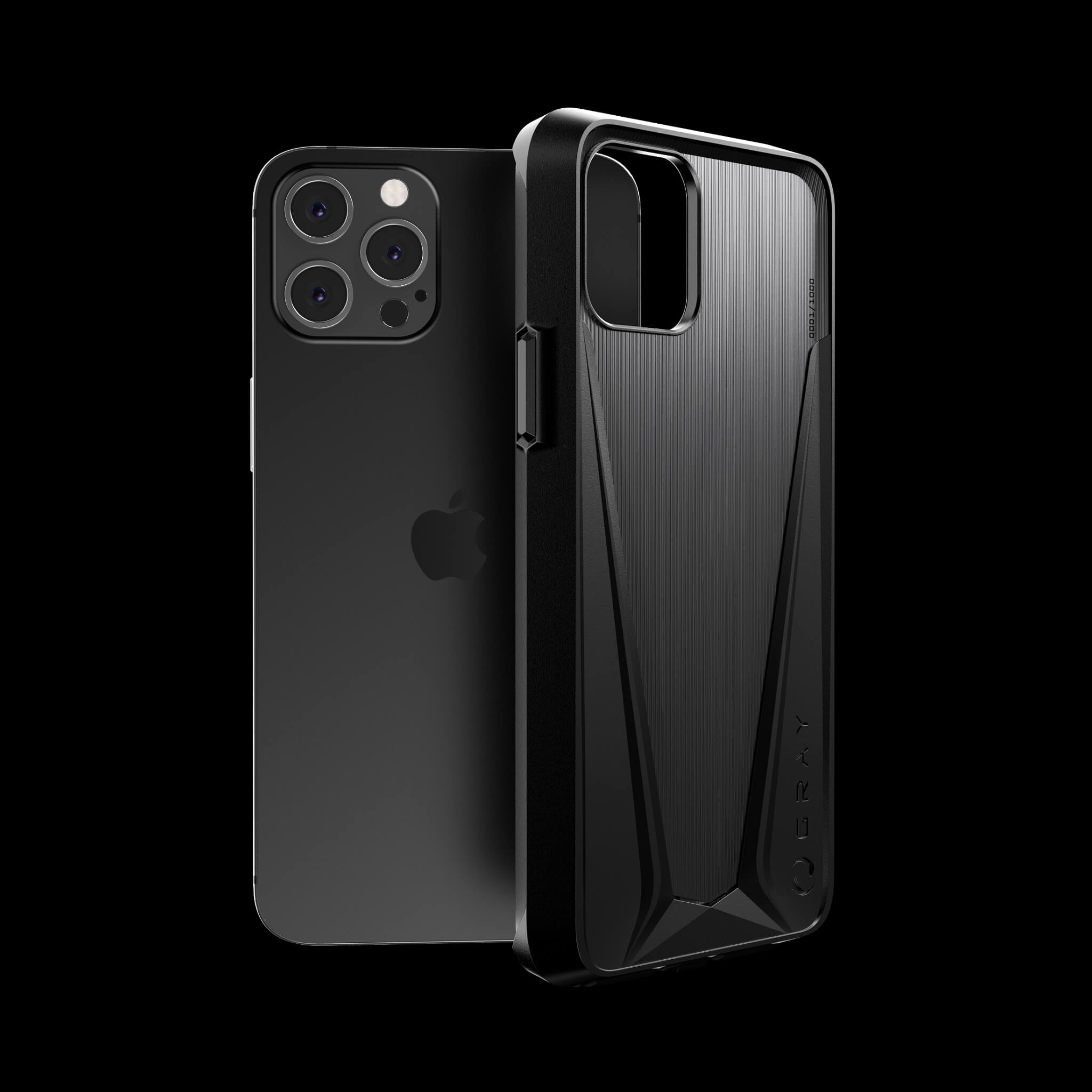 morpheus stealth black pvd titanium iPhone 12 pro case