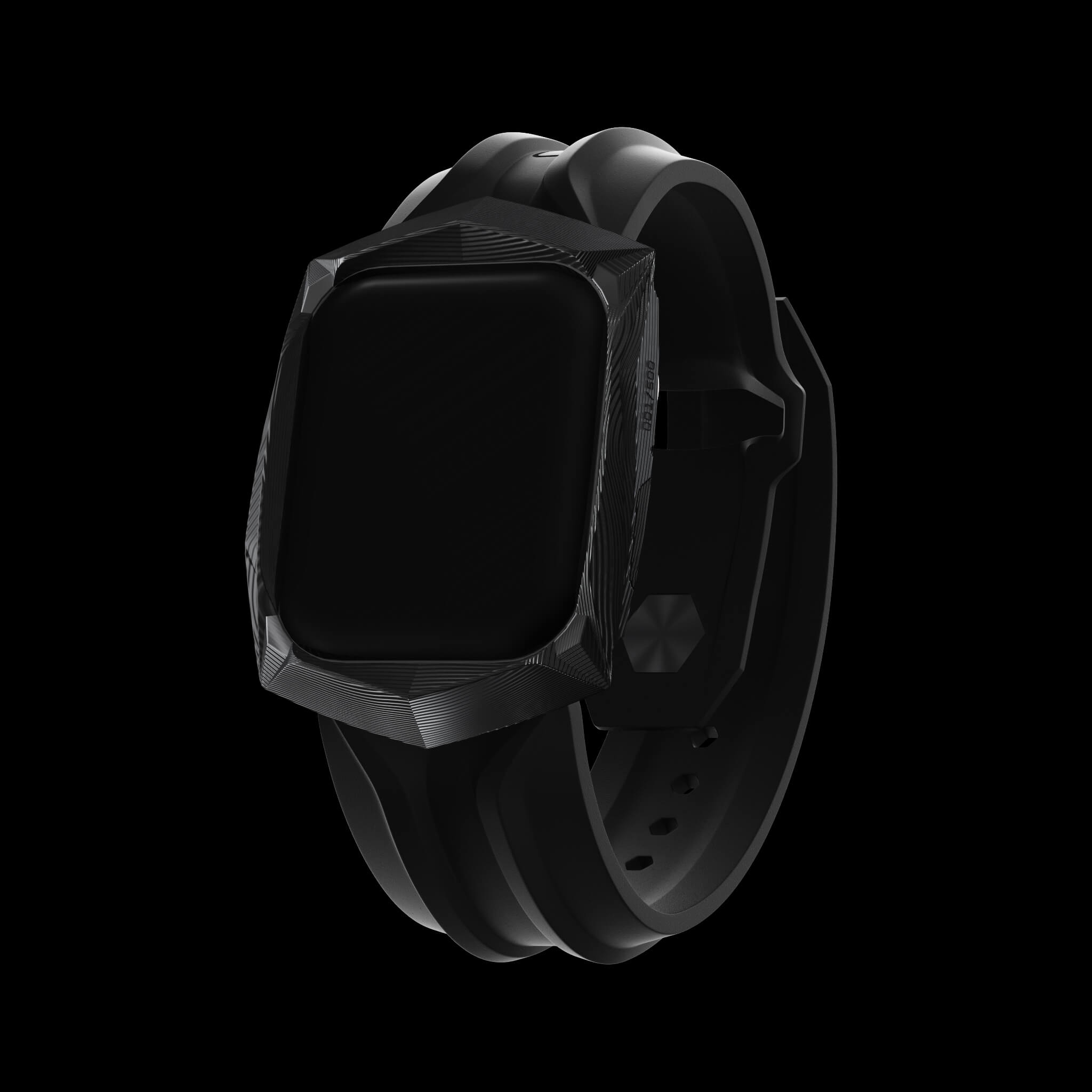 RESKAR® Titanium & Carbon Apple Watch Case & Bands